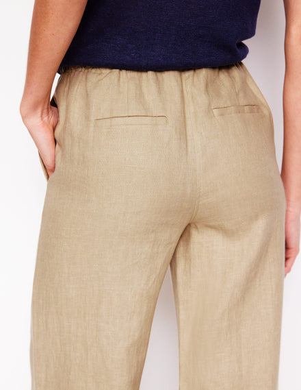 Islington Leinenhose-Beige