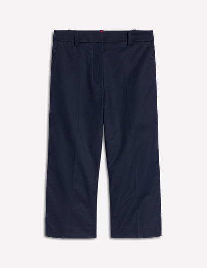 Caprihose-Marineblau