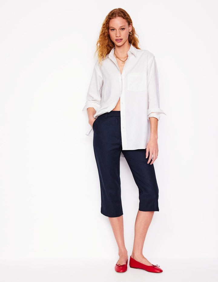 Pantacourt-Bleu marine