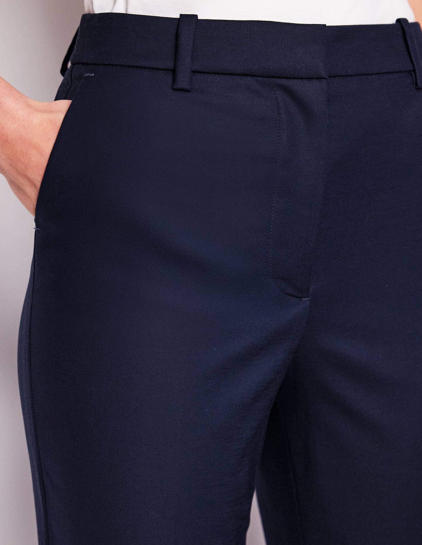Caprihose-Marineblau