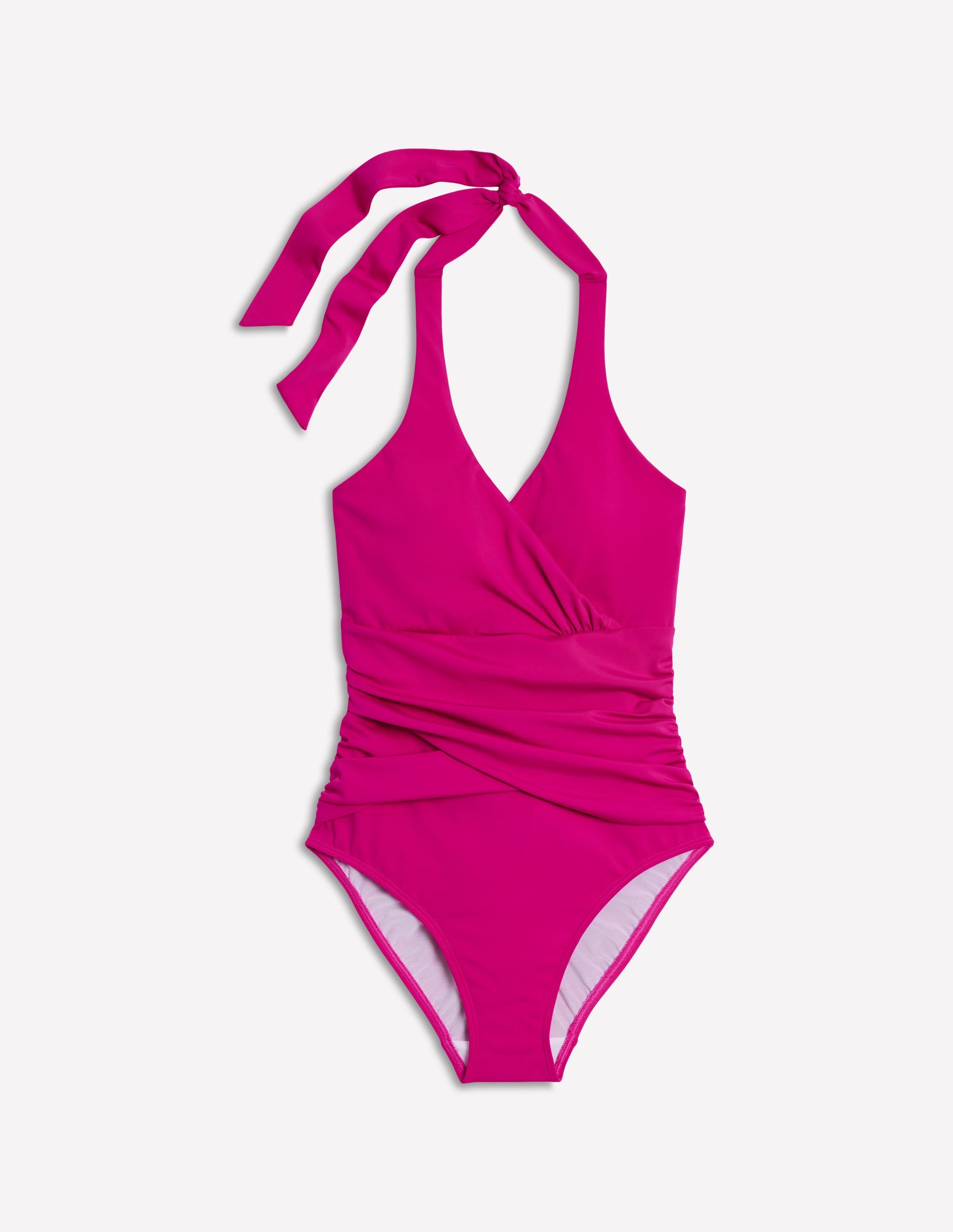 Levanzo Neckholder-Badeanzug-Juwelenrosa - Image 5
