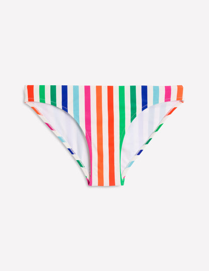 Klassische Bikinihose-Bunt, Regenbogen