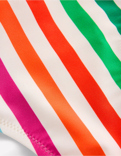Klassische Bikinihose-Bunt, Regenbogen