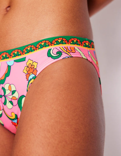 Klassische Bikinihose-Rosa,-3