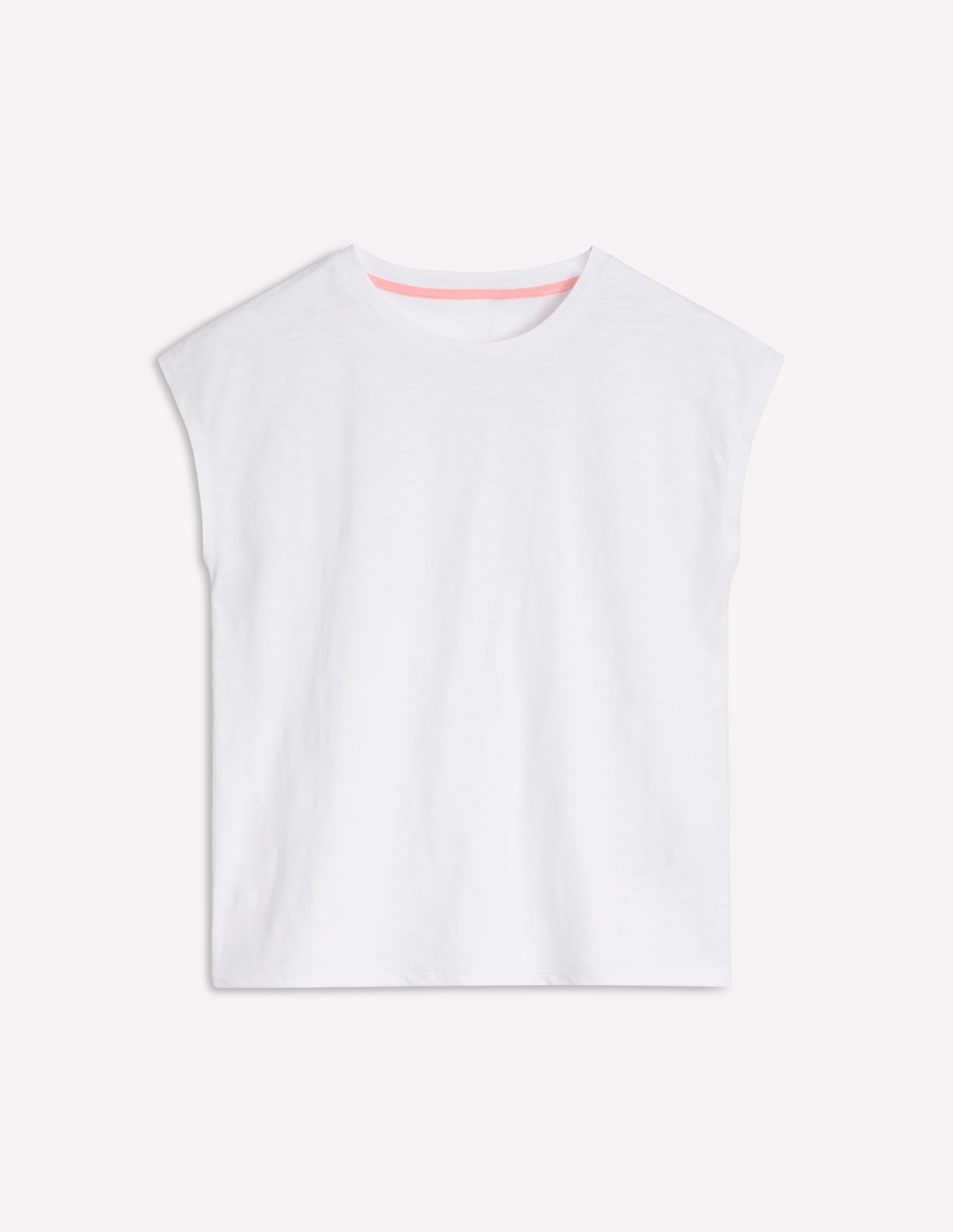 Bedrucktes T-Shirt mit Flammgarn-Weiß - Image 5