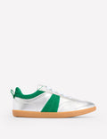 Erin Retro-Tennisschuhe-Silber