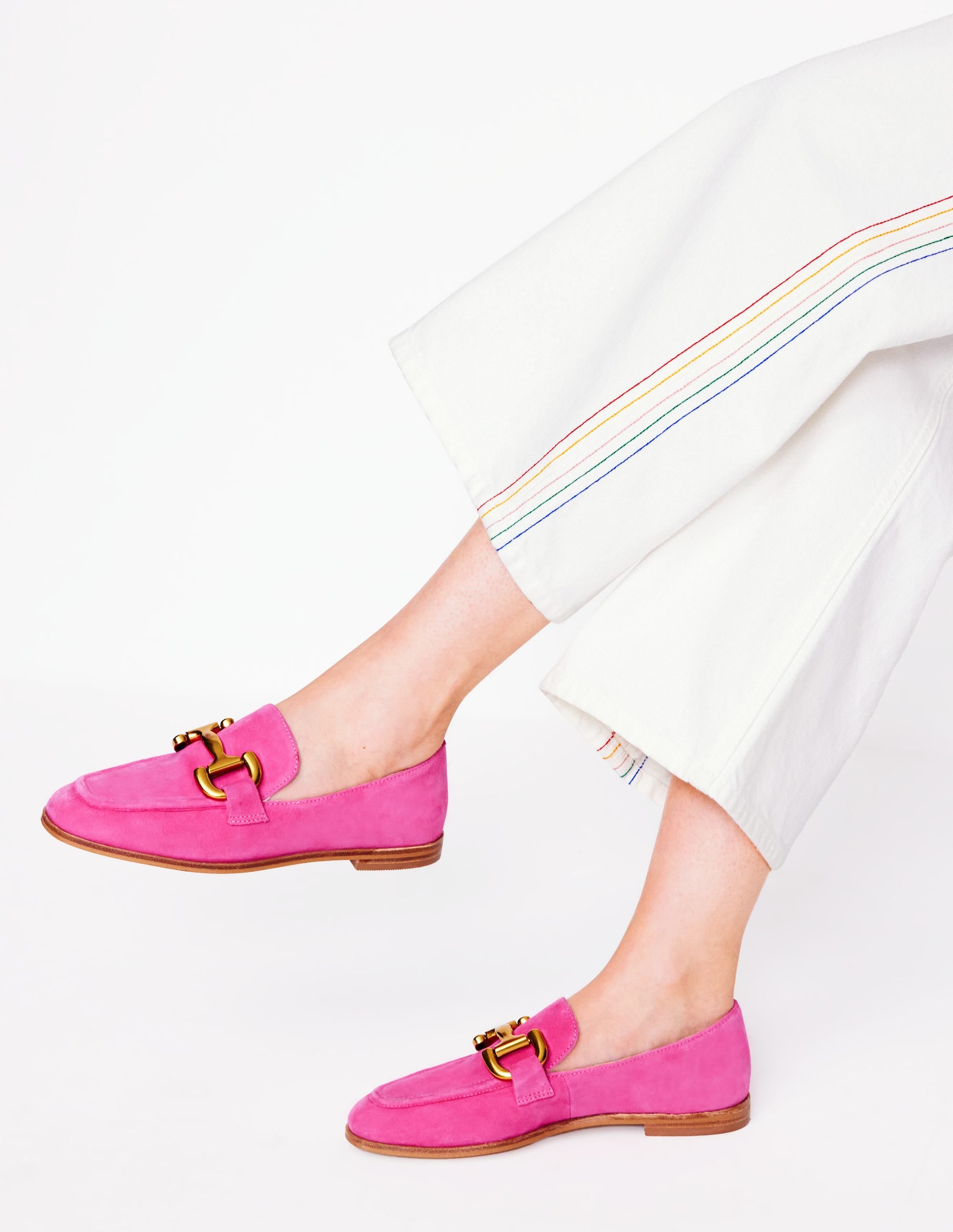 Iris Loafer mit Trensendetail-Rosarot - Image 2