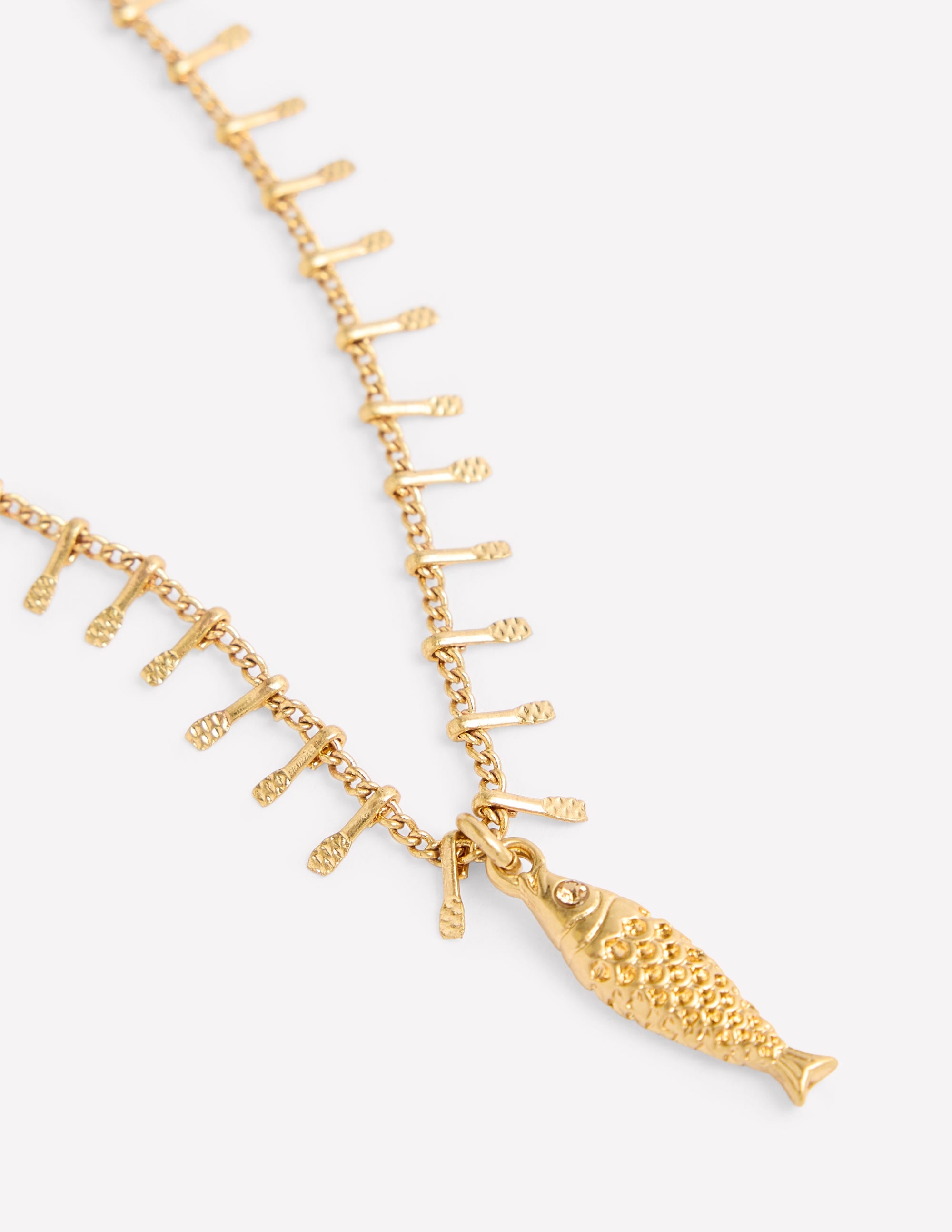 Collier avec pendentif à superposer-Poisson - Image 3