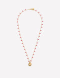 Collier avec pendentif à superposer-ROSE