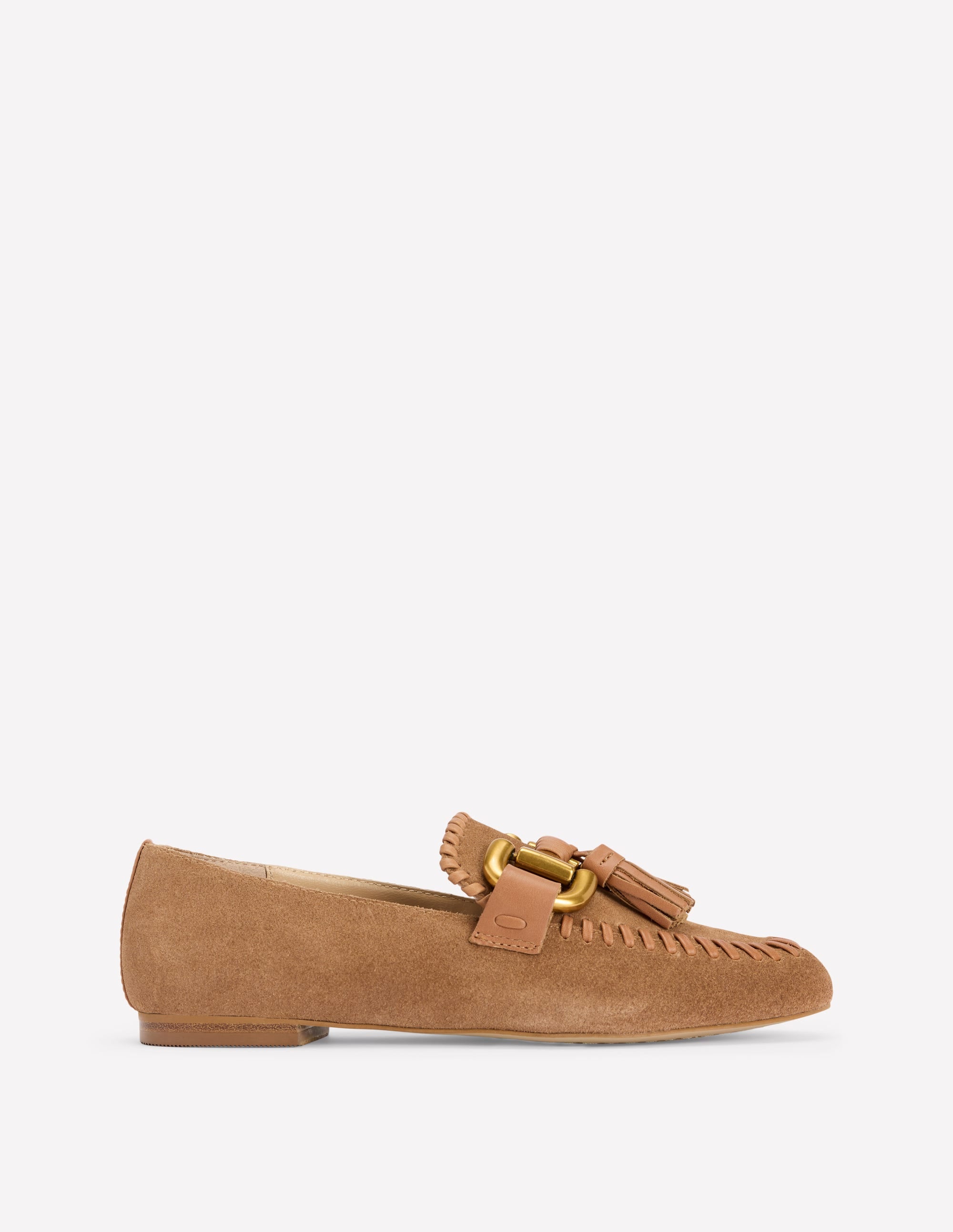 Iris Loafer mit Trensendetail-Hellbraun - Image 1