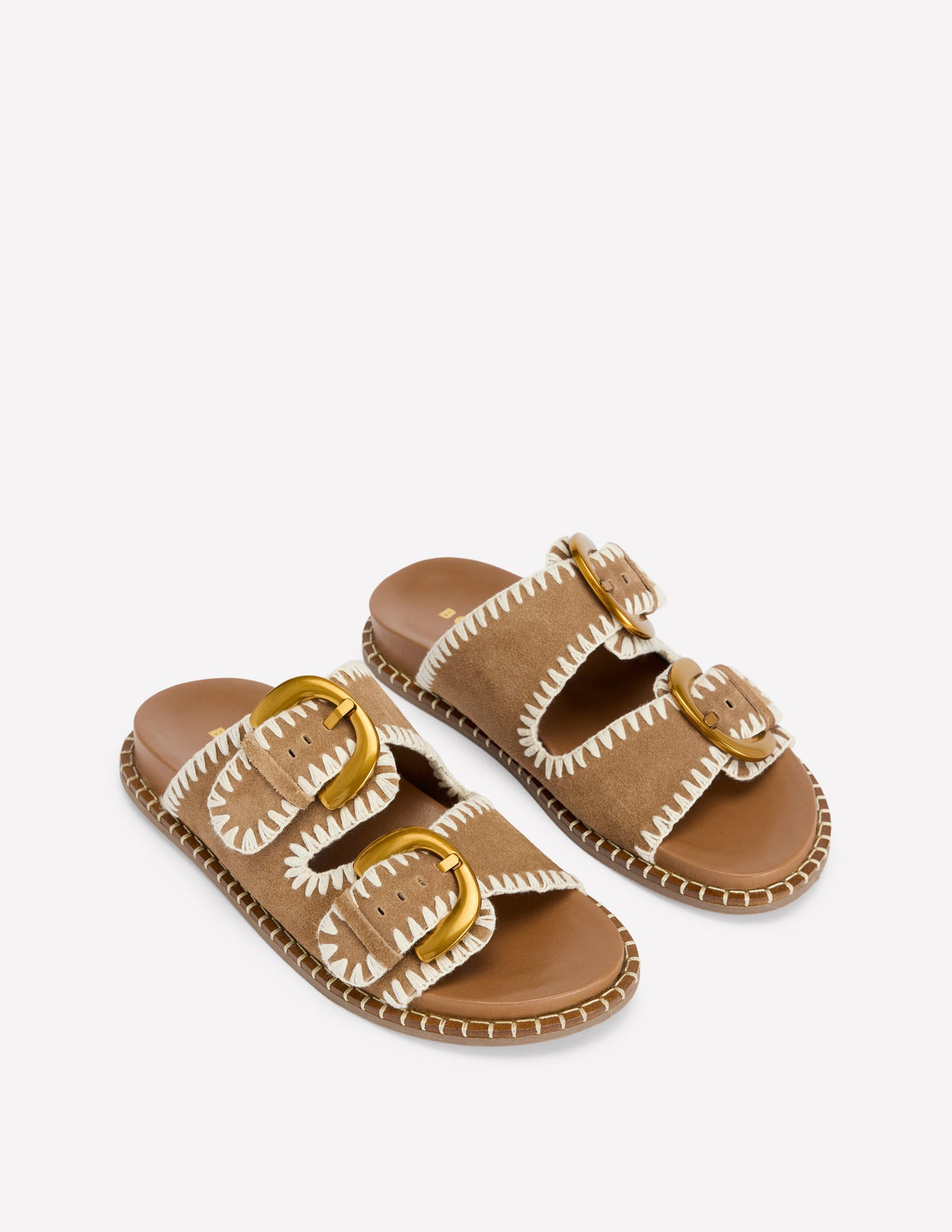 Alberta Sandalen mit Fußbett-Hellbraun - Image 3