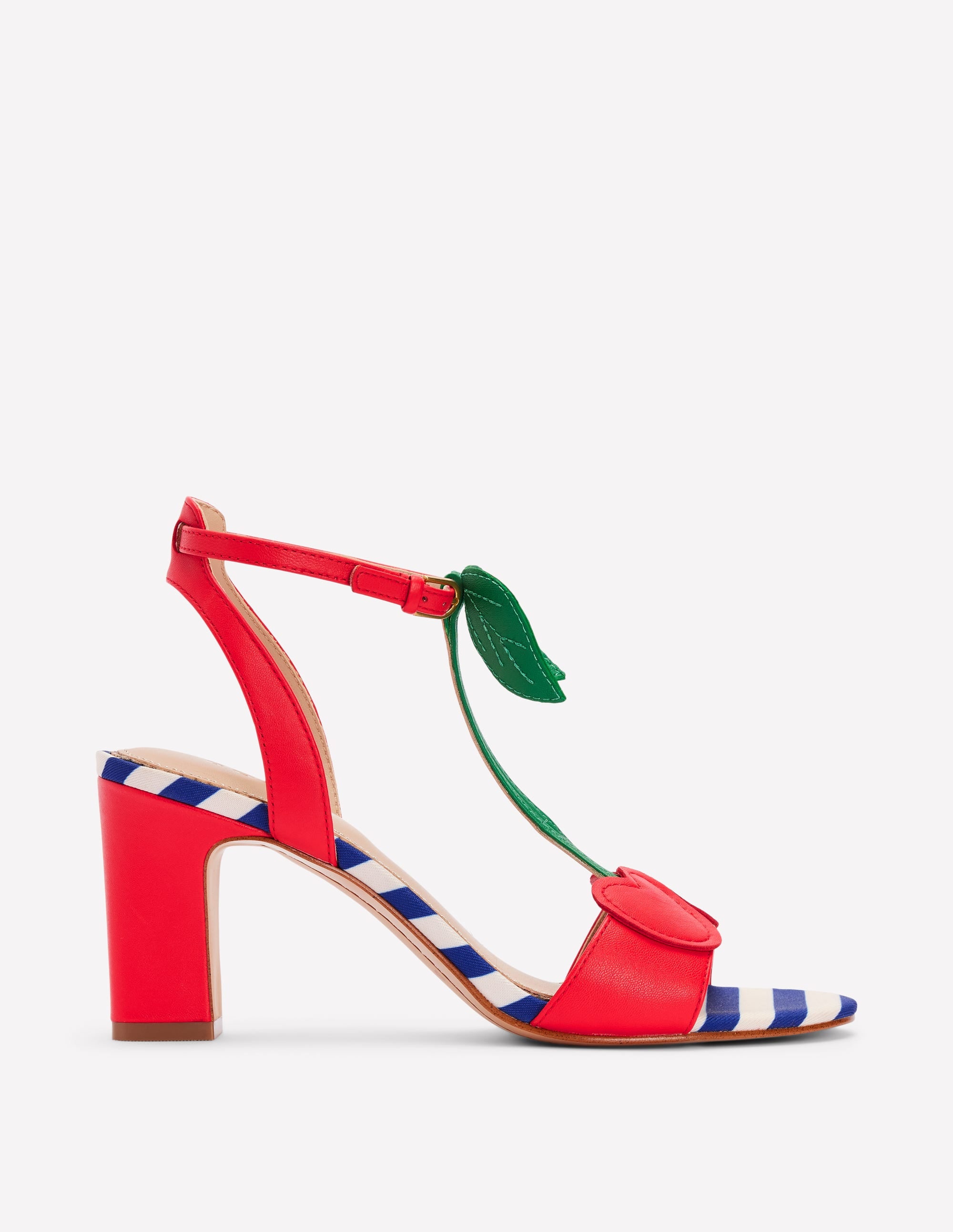 Sandales à talons Cherry-Cerise - Image 1