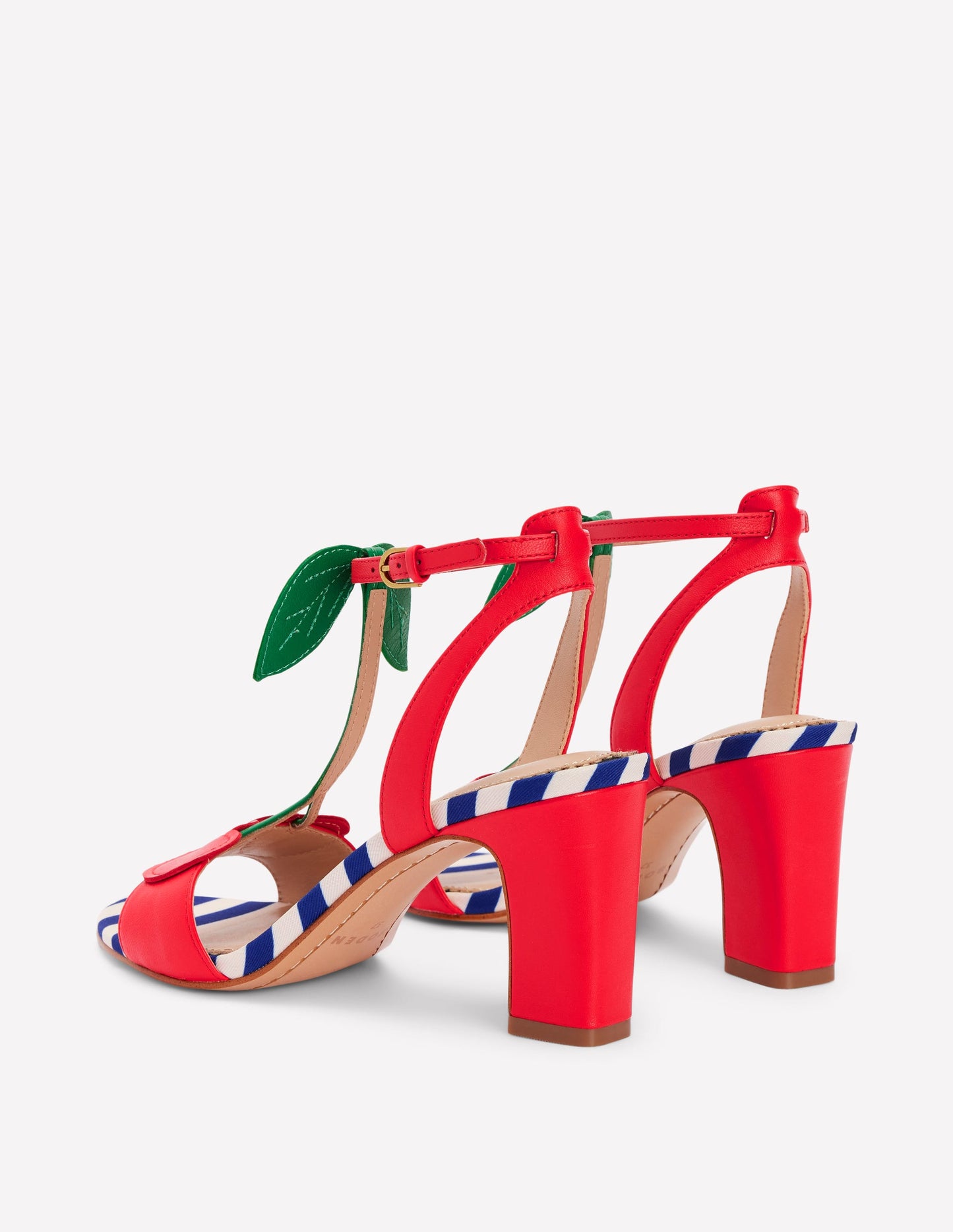 Cherry Heeled Sandal-Cherry