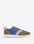 Laufschuhe-Blau Blockfarben