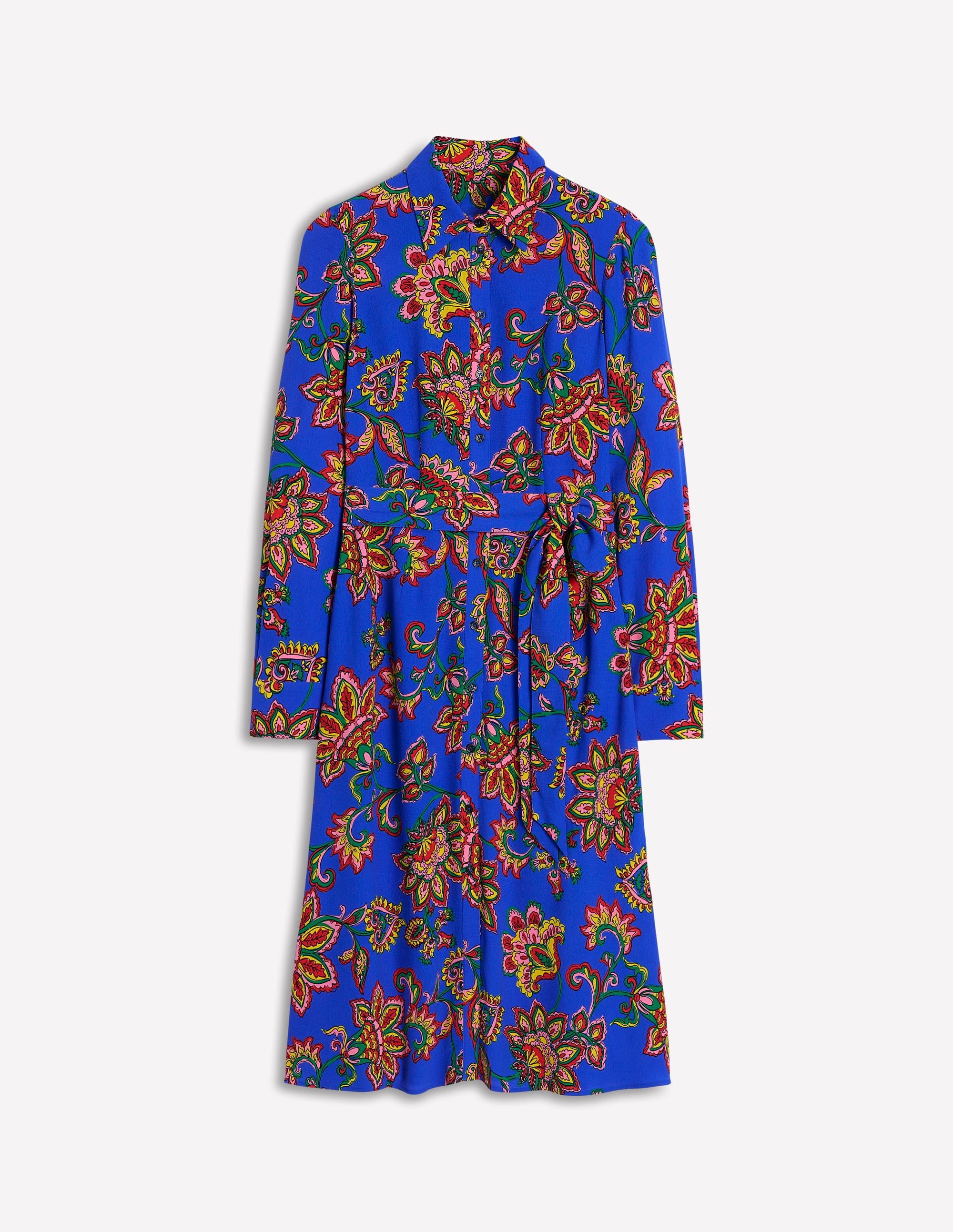 Kate Midi-Hemdblusenkleid-Galerie-Blau, Neckische Rebe - Image 5