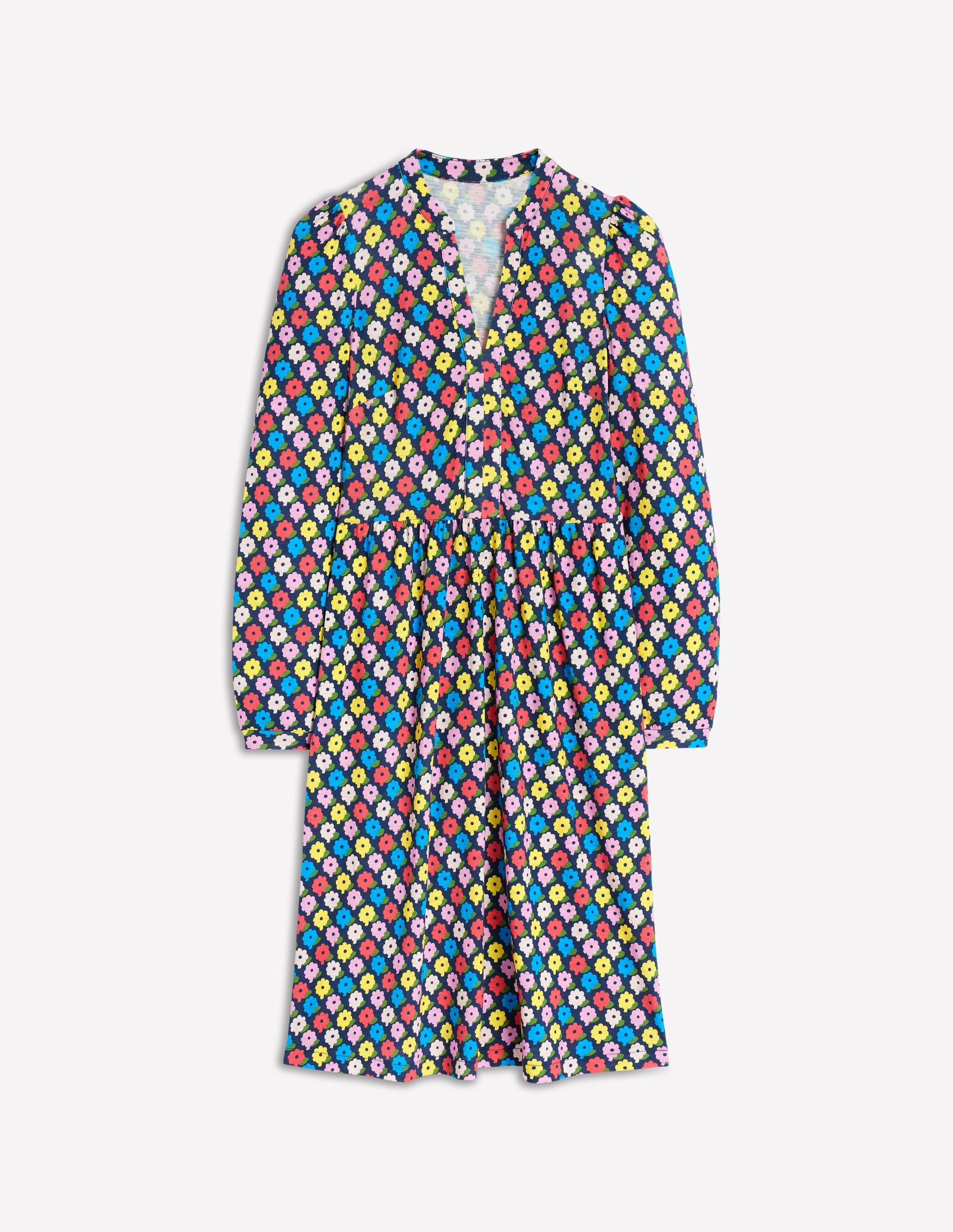 Robe décontractée Naomi en jersey-Multi, motif Pop Daisy - Image 5