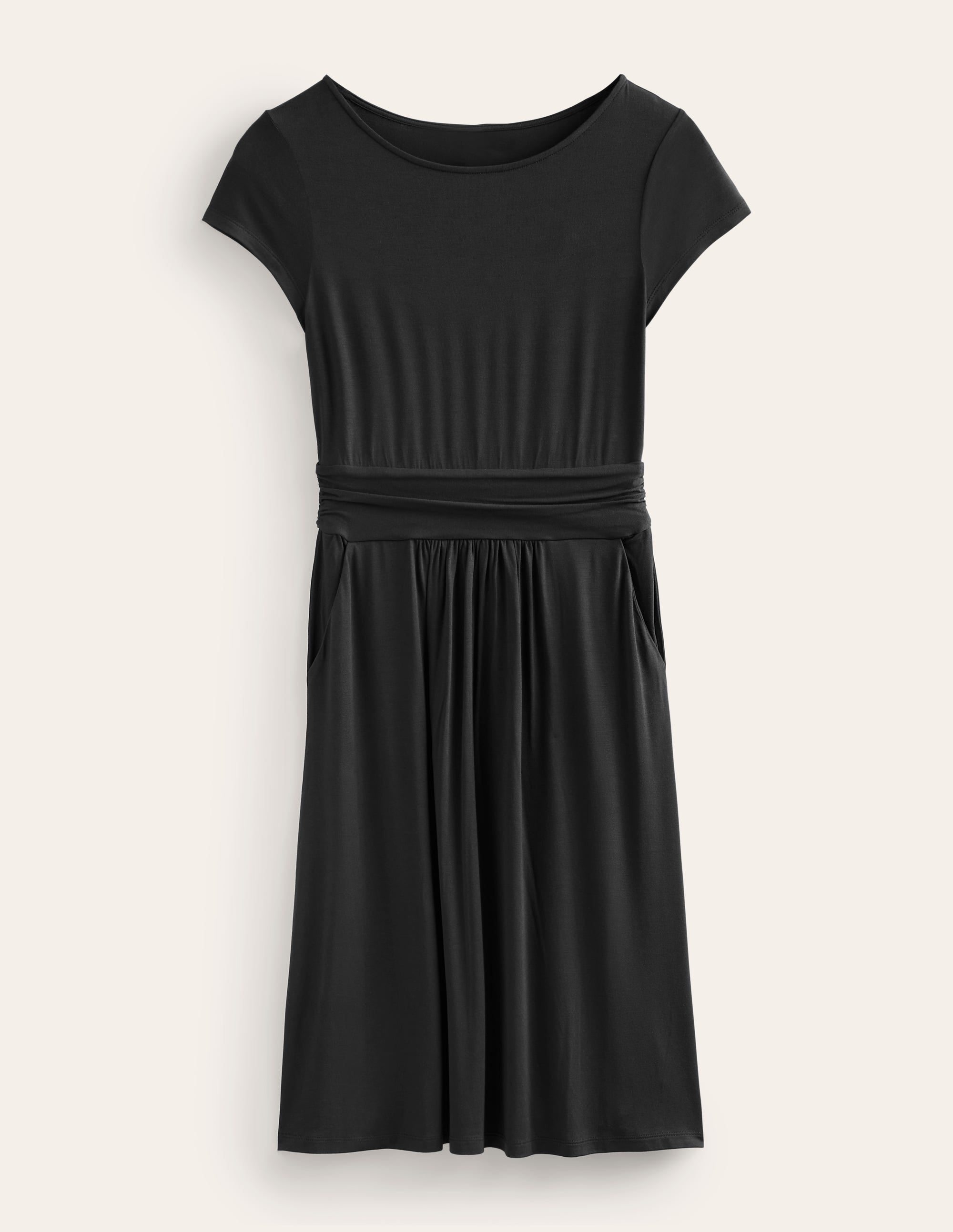 Robe Amelie en jersey-Noir - Image 5