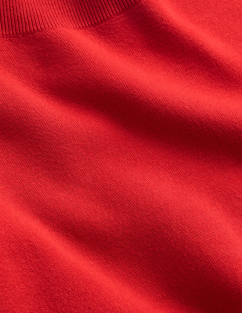 Tiana Strickkleid mit Bindeband vorn-Merida-Rot-6