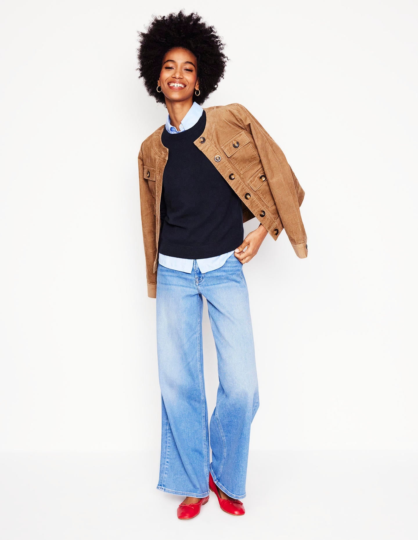 Eva Kaschmirpullover mit Rundhalsausschnitt-Aqua Marine Marl - Image 5