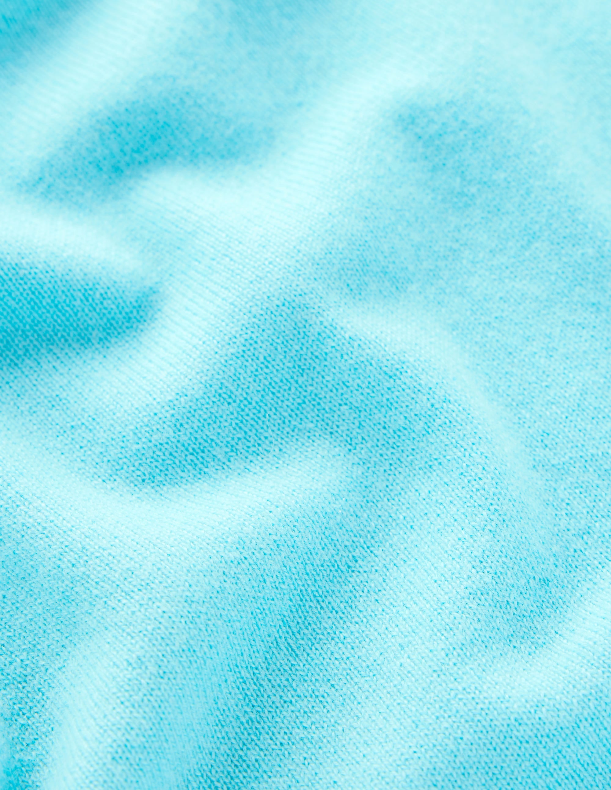 Eva Kaschmirpullover mit Rundhalsausschnitt-Karibikblau - Image 6