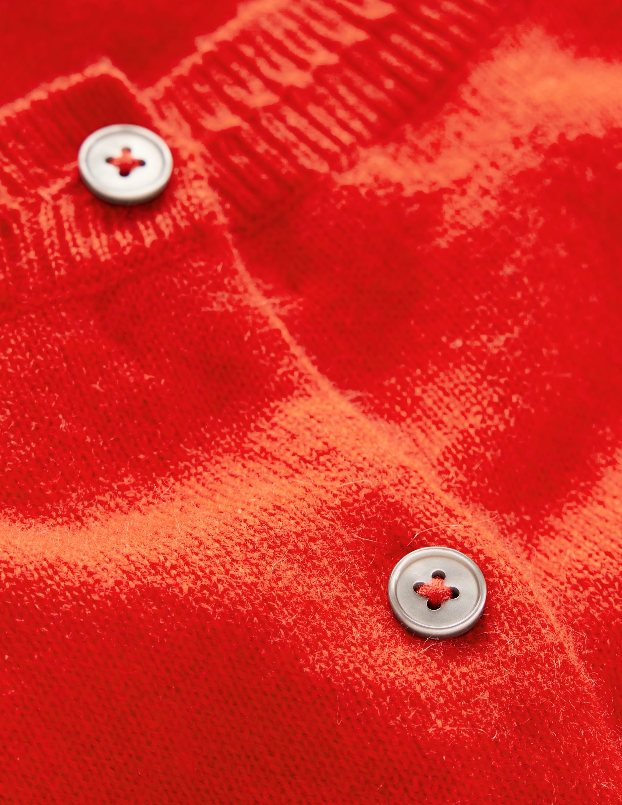 Eva Verkürzte Strickjacke aus Kaschmir-Mohnblumenrot - Image 6