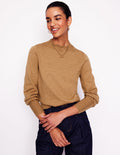 Imi Pullover mit Muschelsaum-Herbstlaub