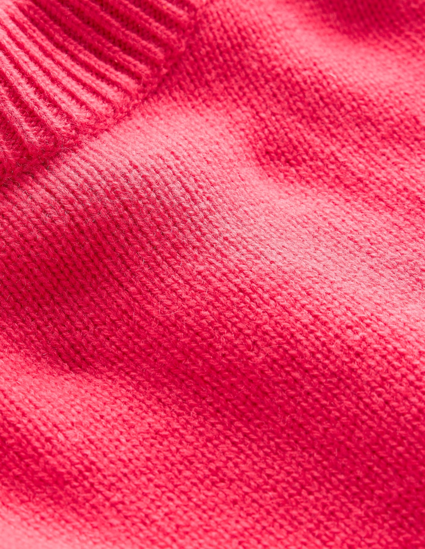 Wide Sleeve Cashmere Jumper-Camelia Pink