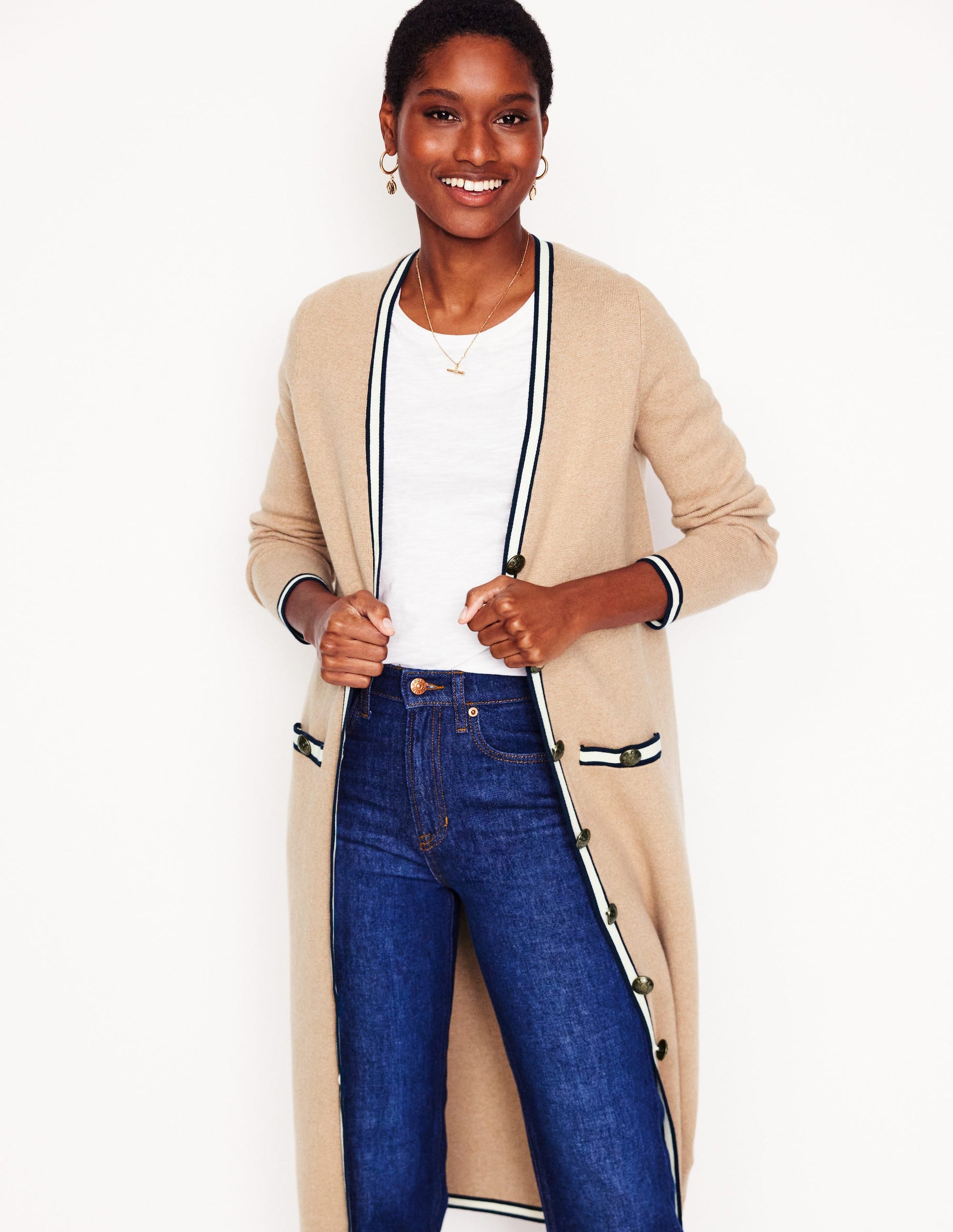 Crochet Strickjacke Asos Pull&Bear Crochet Cardigan With Knot Lyst UK