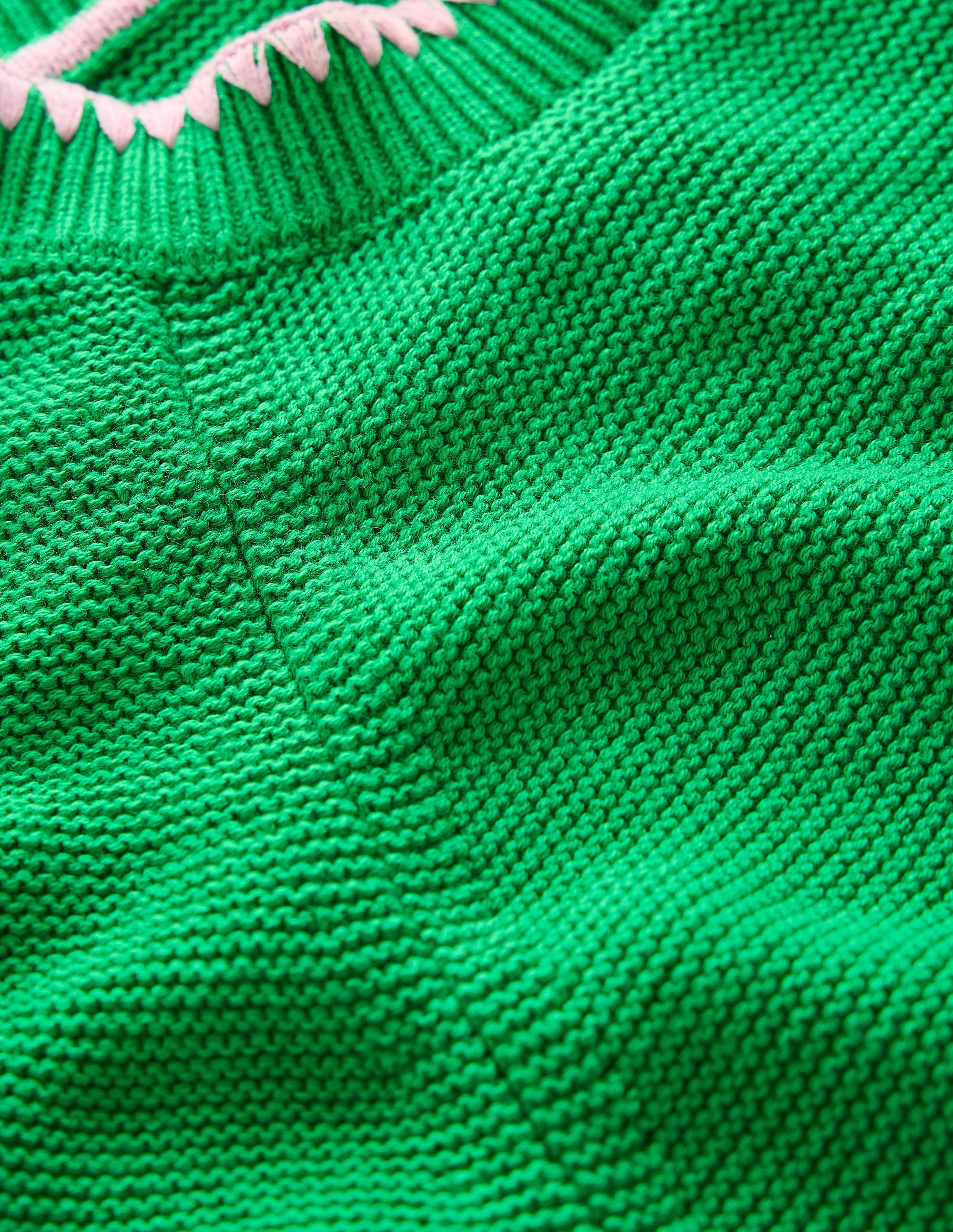 Pull Lena à surpiqûres-Émeraude Intense - Image 6