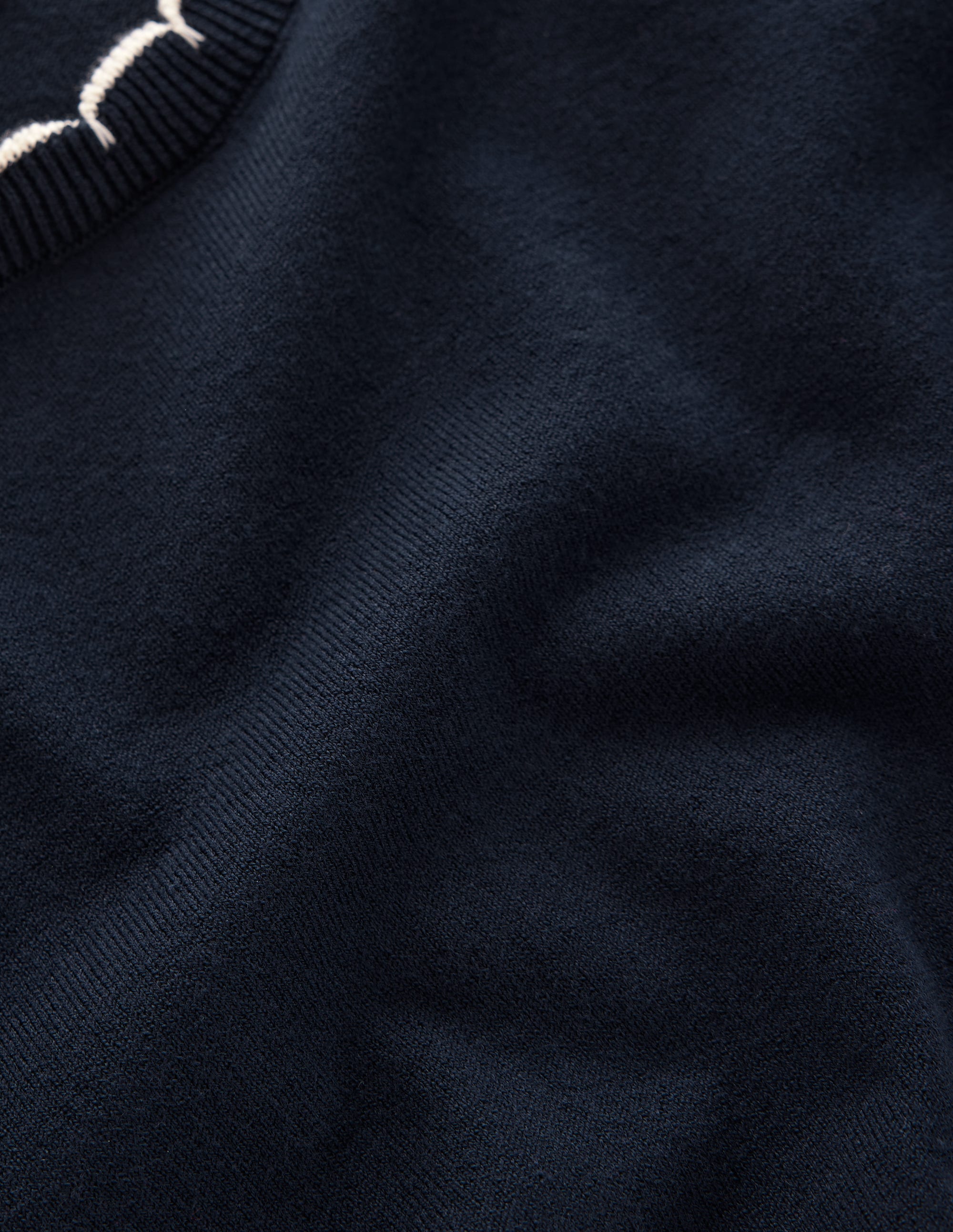 Pru Pullover mit Muschelsaum-Marineblaue - Image 6