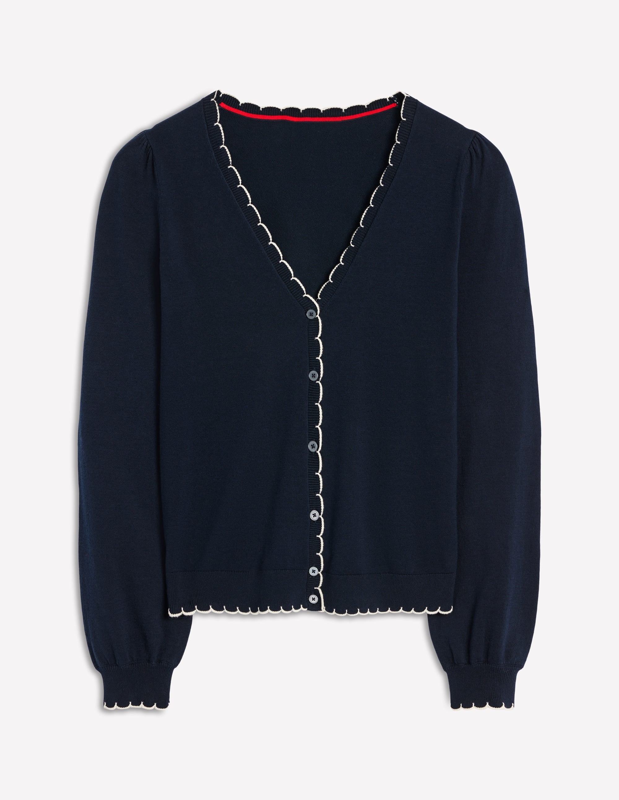 Gilet festonné Pru-Bleu Marine - Image 5