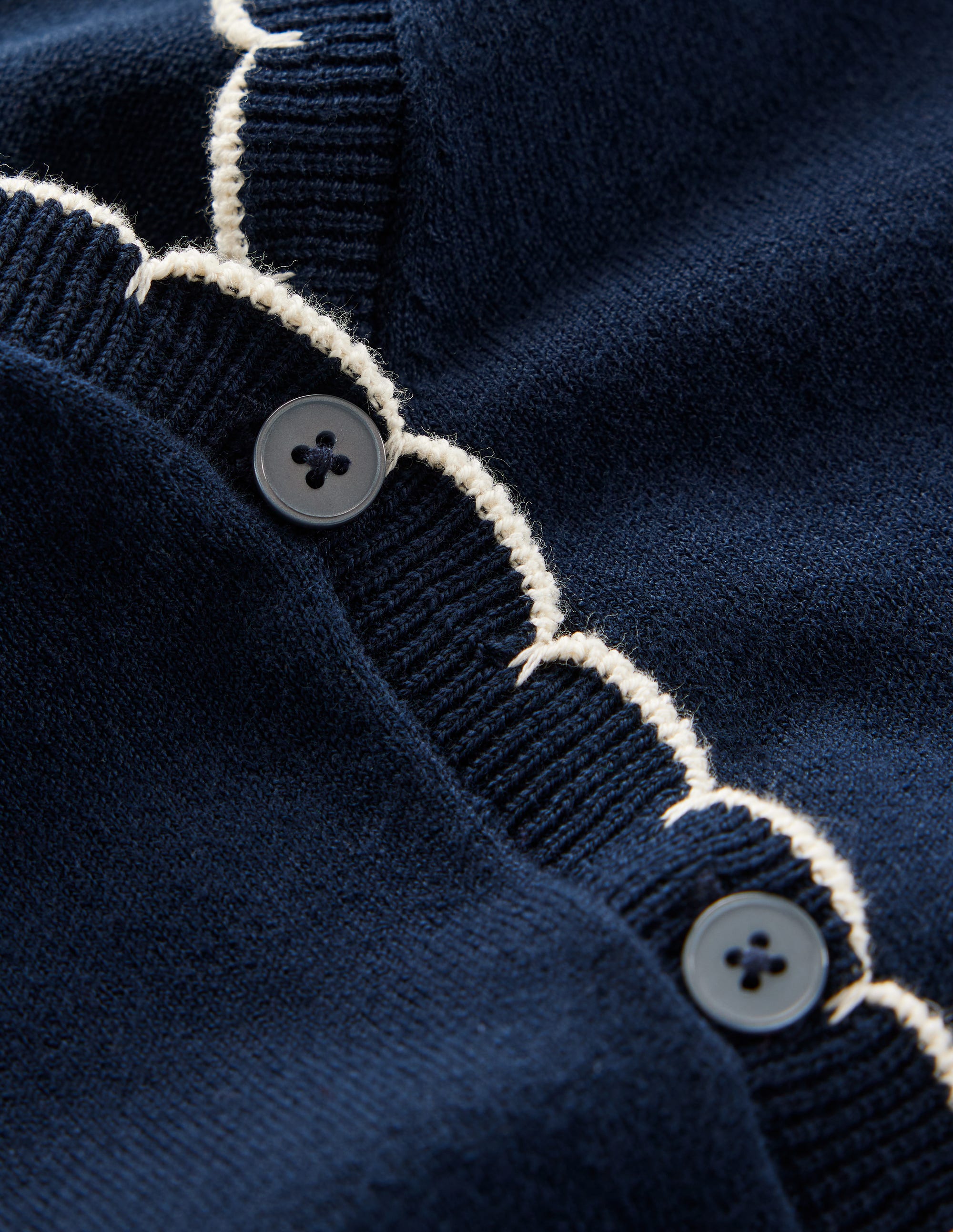 Gilet festonné Pru-Bleu Marine - Image 6