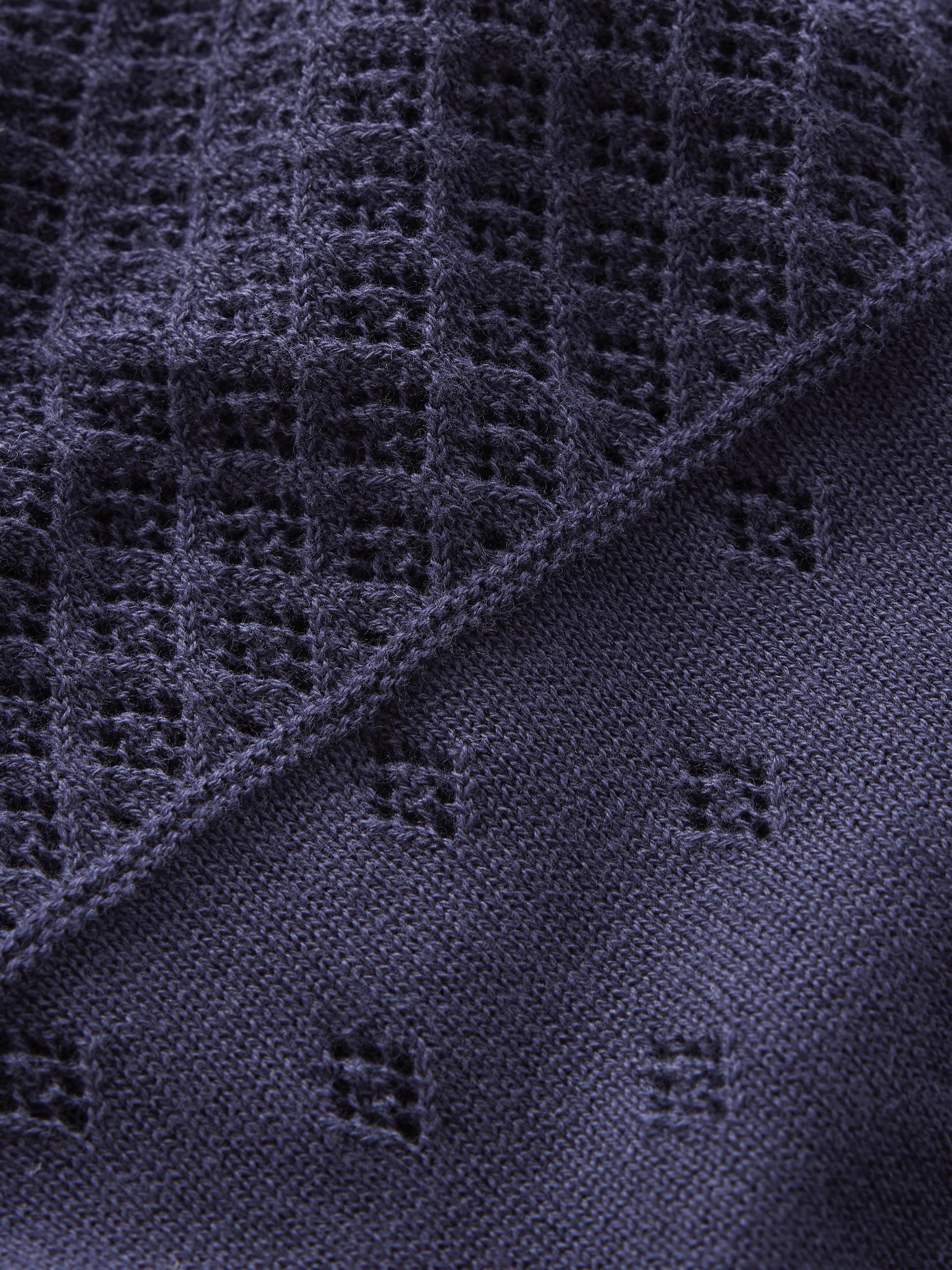 Rosalie Pointelle-Pullover-Marineblaue - Image 6