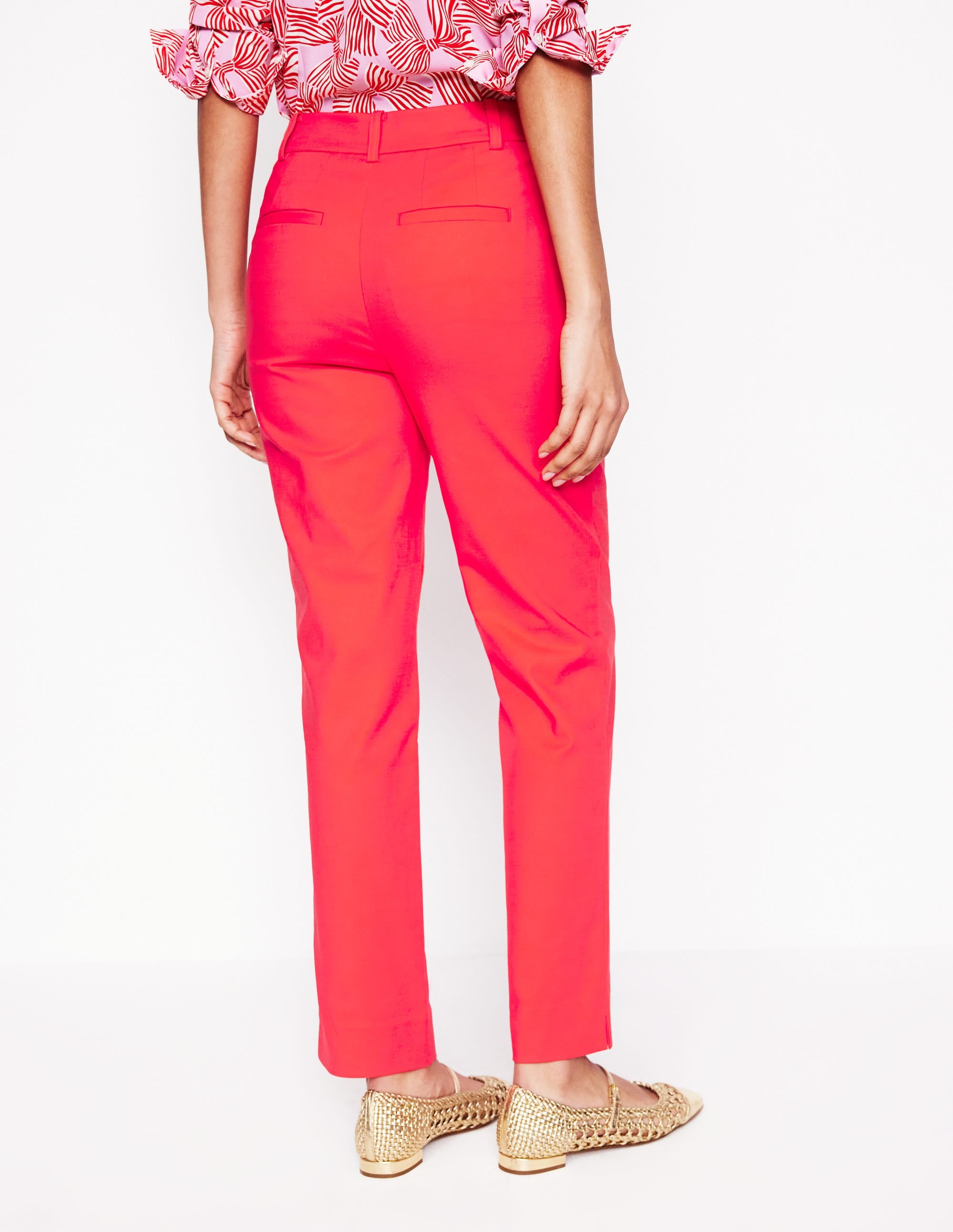 Pantalon 7/8 Richmond-Rouge tarte aux fraises - Image 3