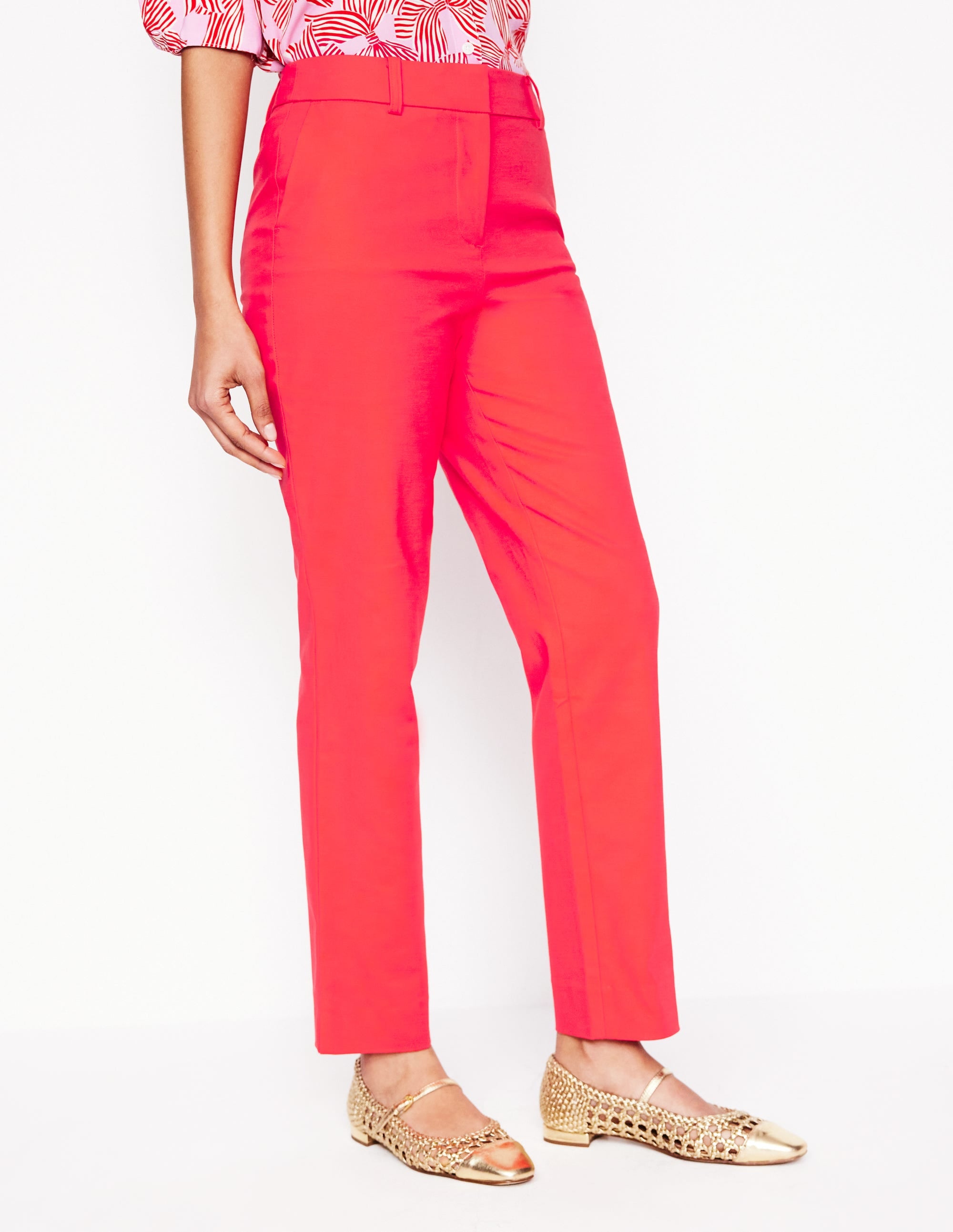 Pantalon 7/8 Richmond-Rouge tarte aux fraises - Image 4