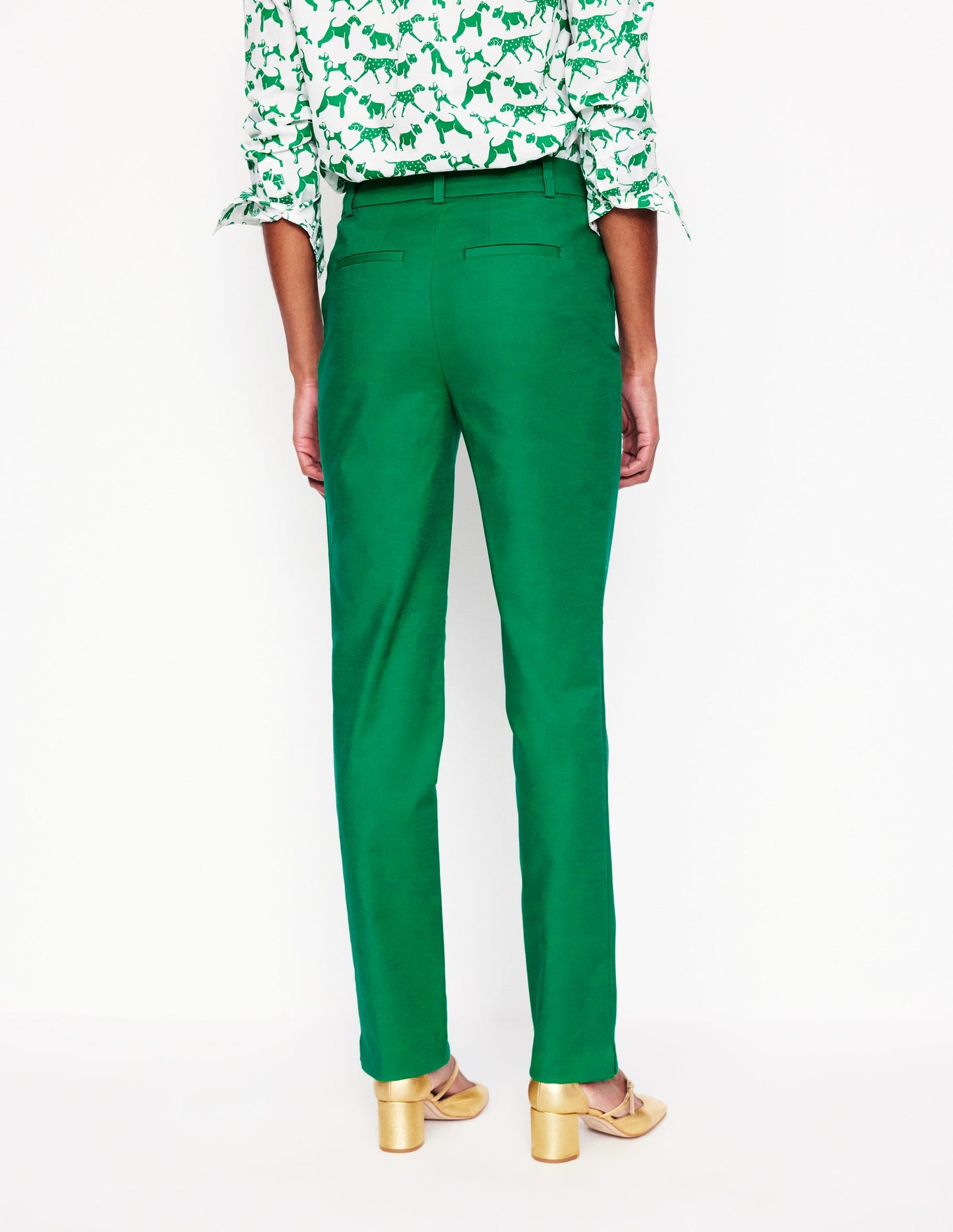 Richmond Trousers-Rich Emerald