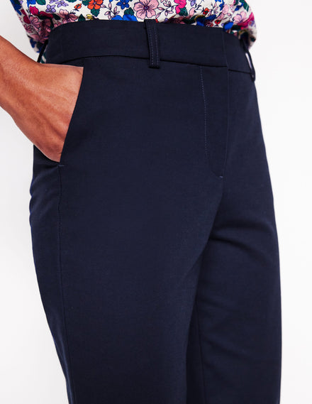 Pantalon Richmond-Bleu Marine, Petits Pois