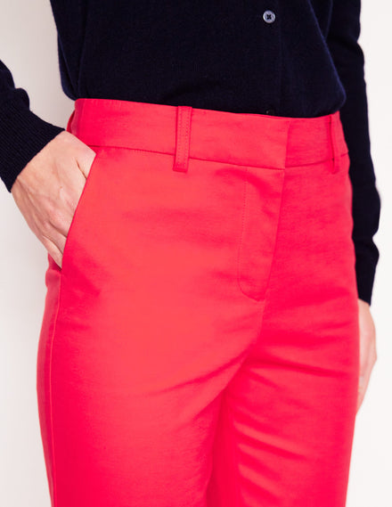 Pantalon Richmond-Rouge tarte aux fraises