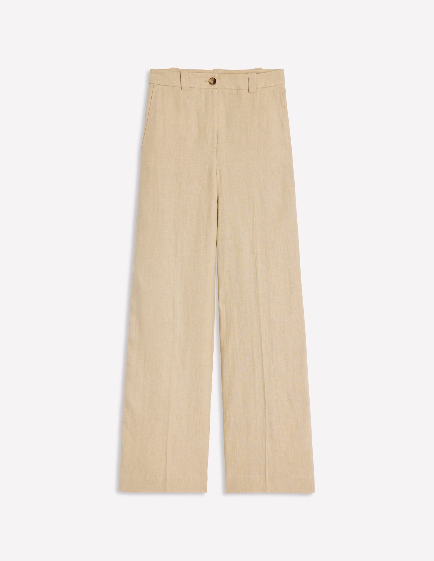 Westbourne Linen Trousers-Oatmeal