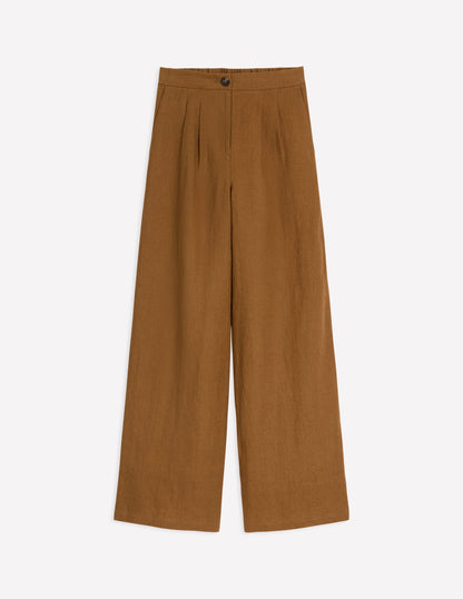 Dulwich Leinenhose-Kamelbraun