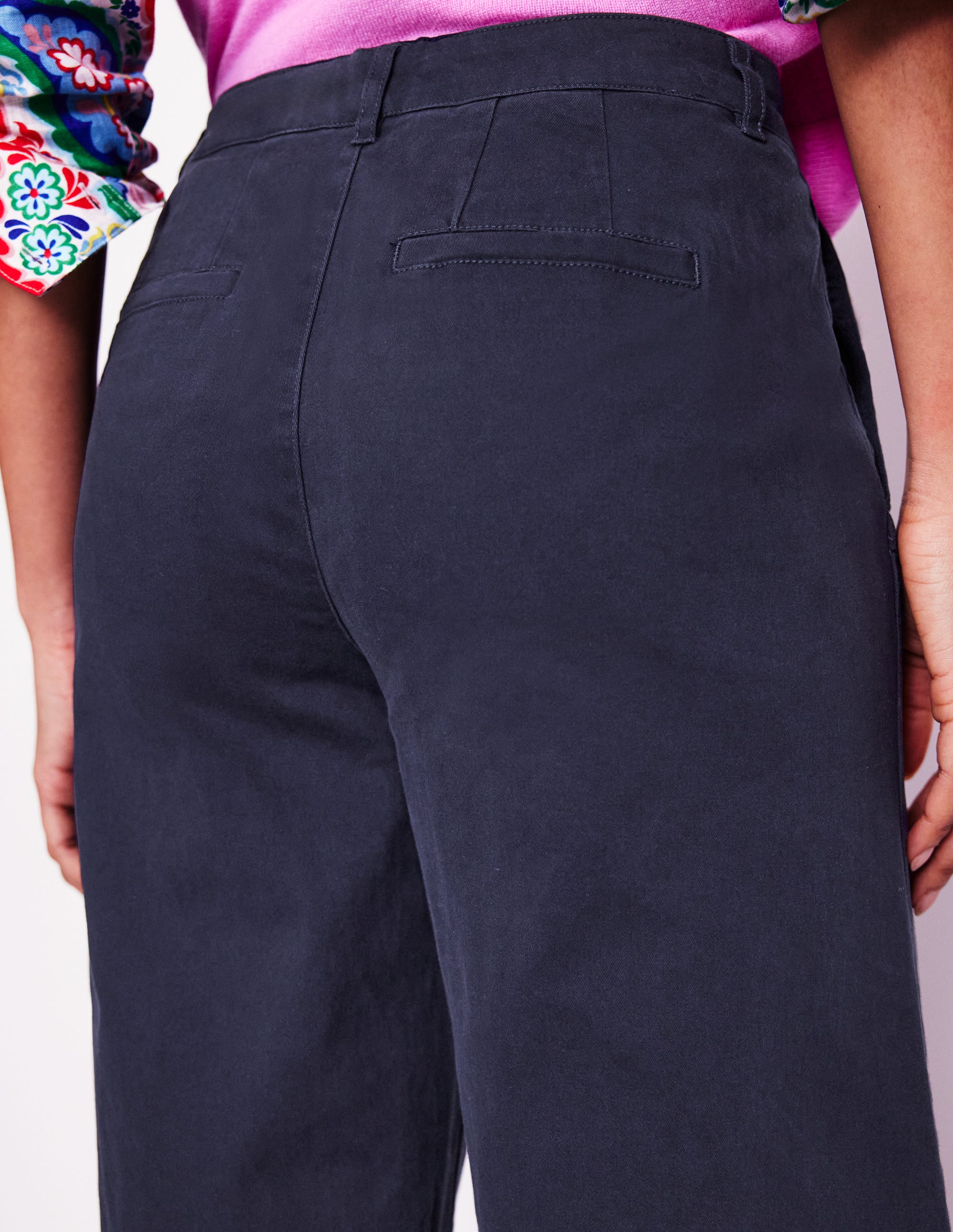 Pantacourt chino Barnsbury-Bleu Marine - Image 2