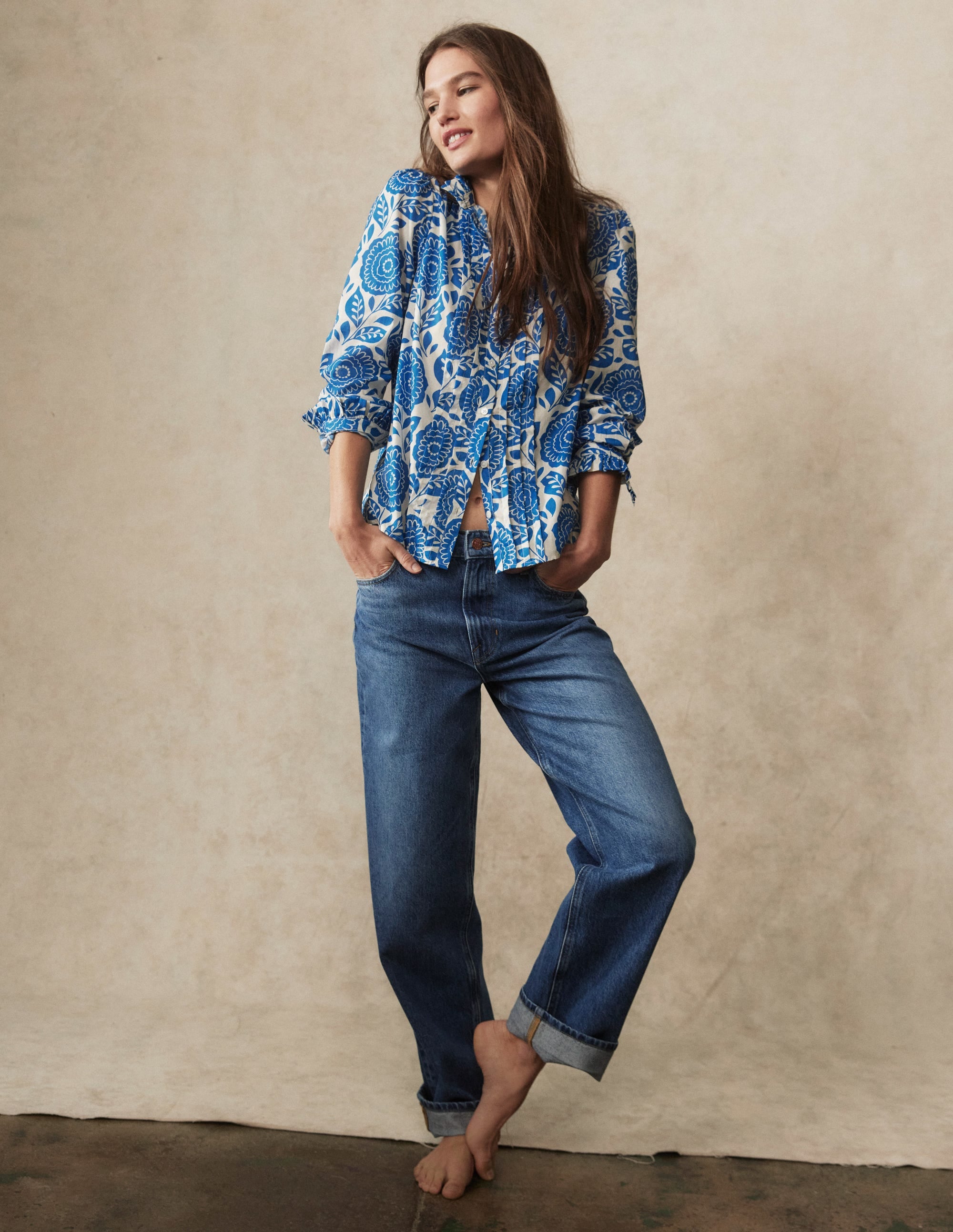 Lockere Jeans mit mittlerer Leibhöhe-Mittlerer Jahrgang - Image 15