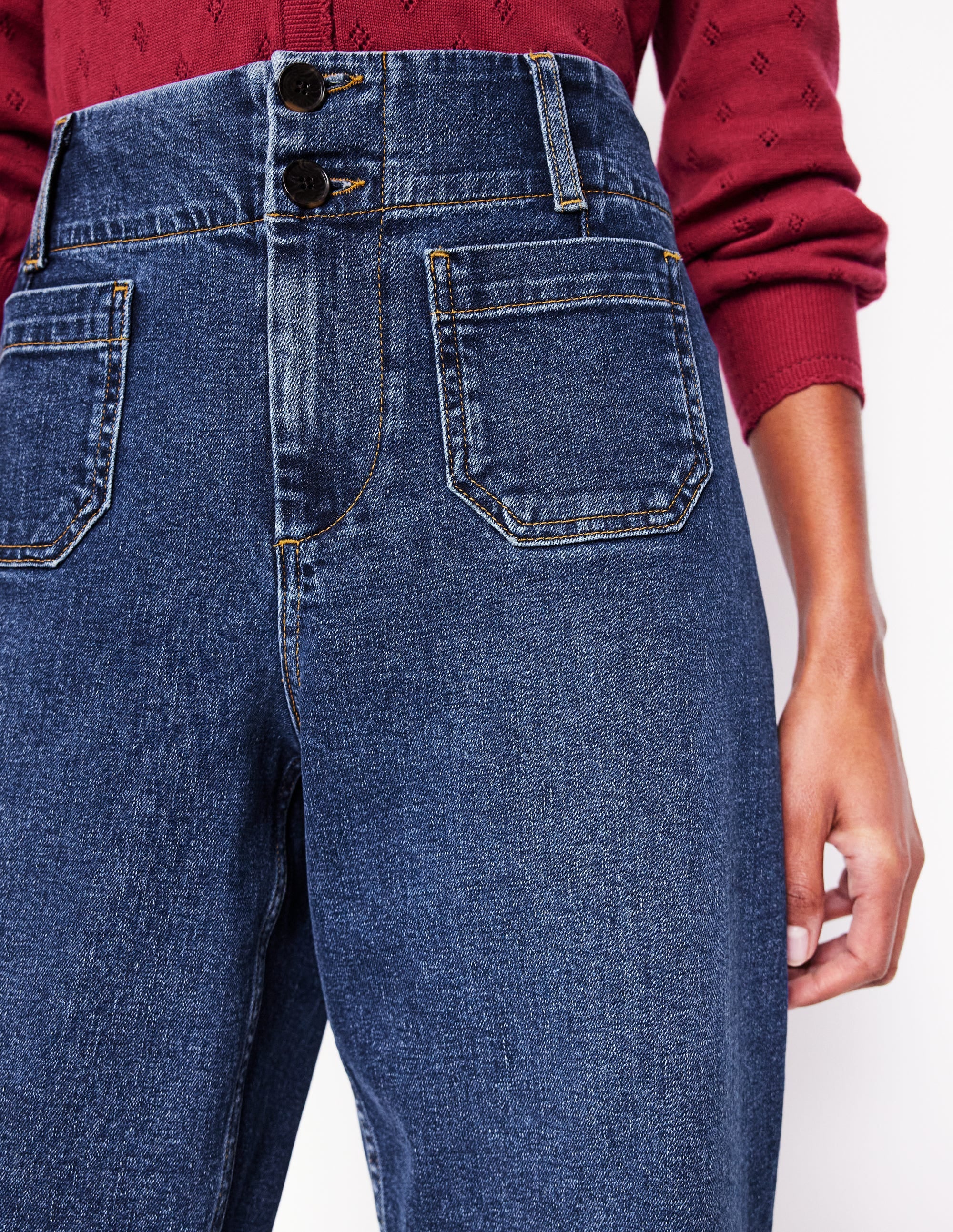 Jean court Primrose-Beatnik Red - Image 2