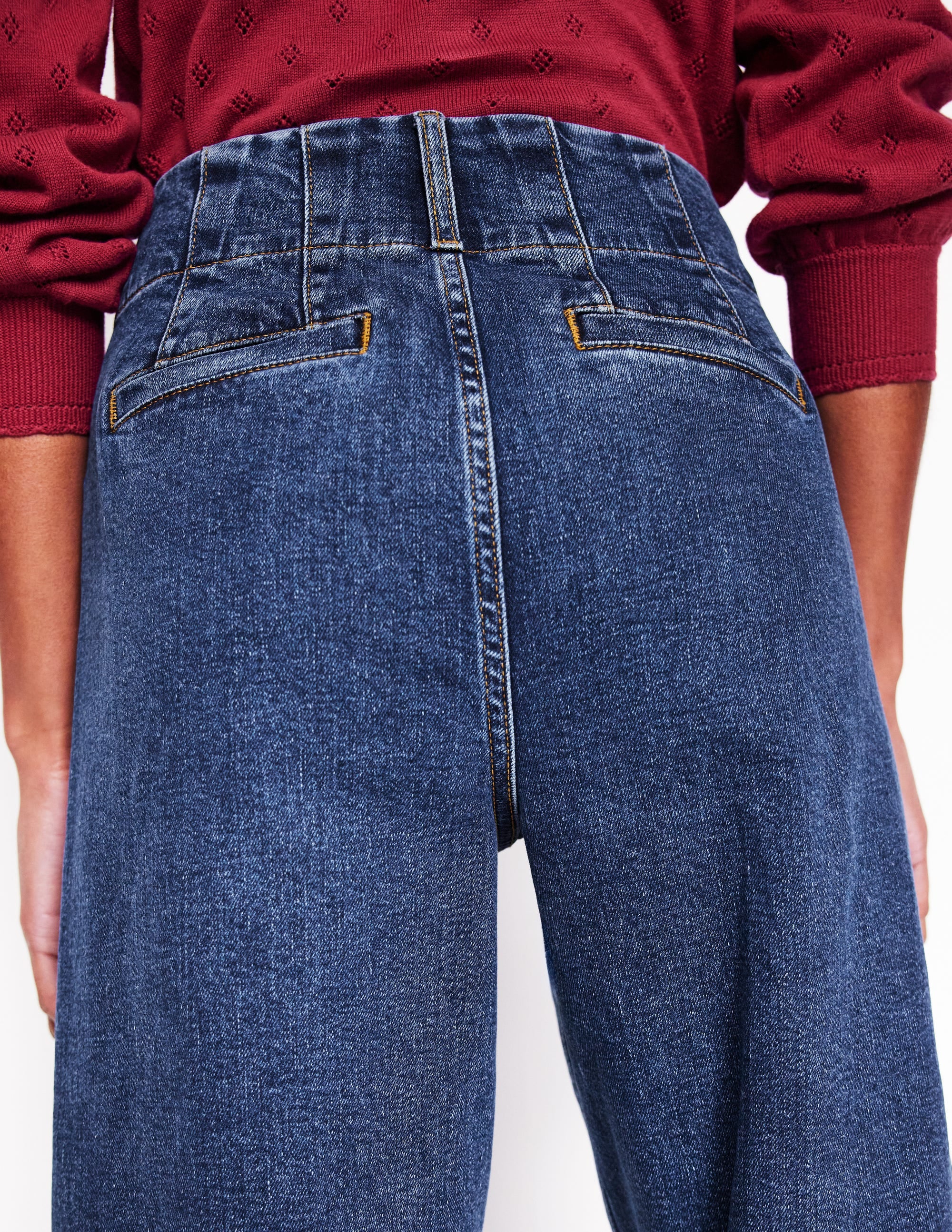 Jean court Primrose-Beatnik Red - Image 4