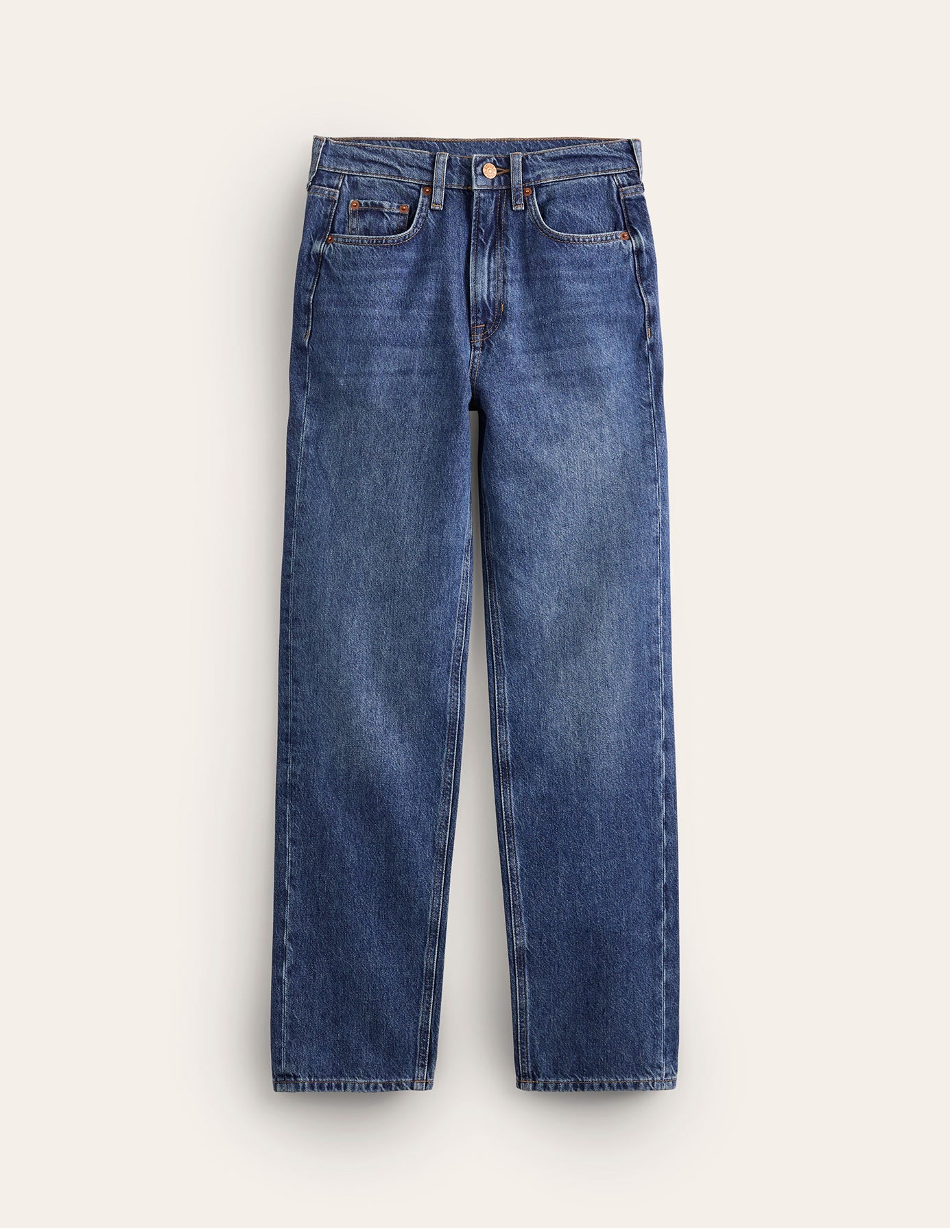 Jean droit taille haute-Beatnik Red - Image 14