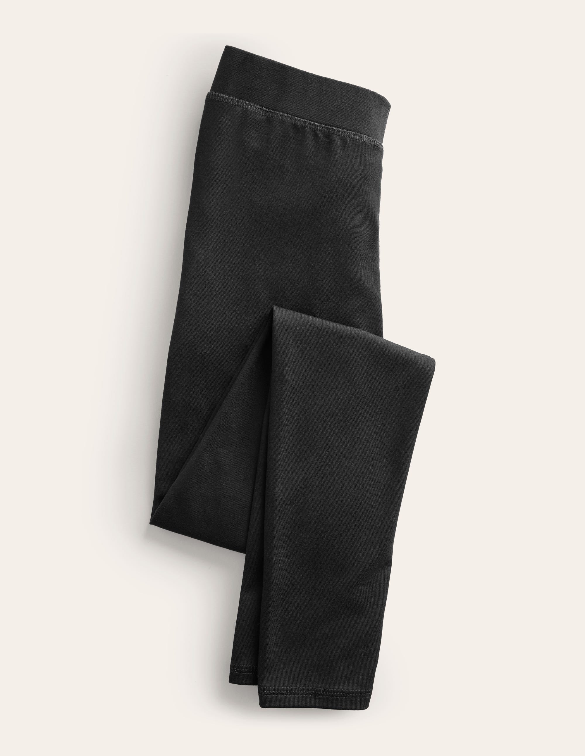 Legging taille haute en jersey-Noir - Image 5