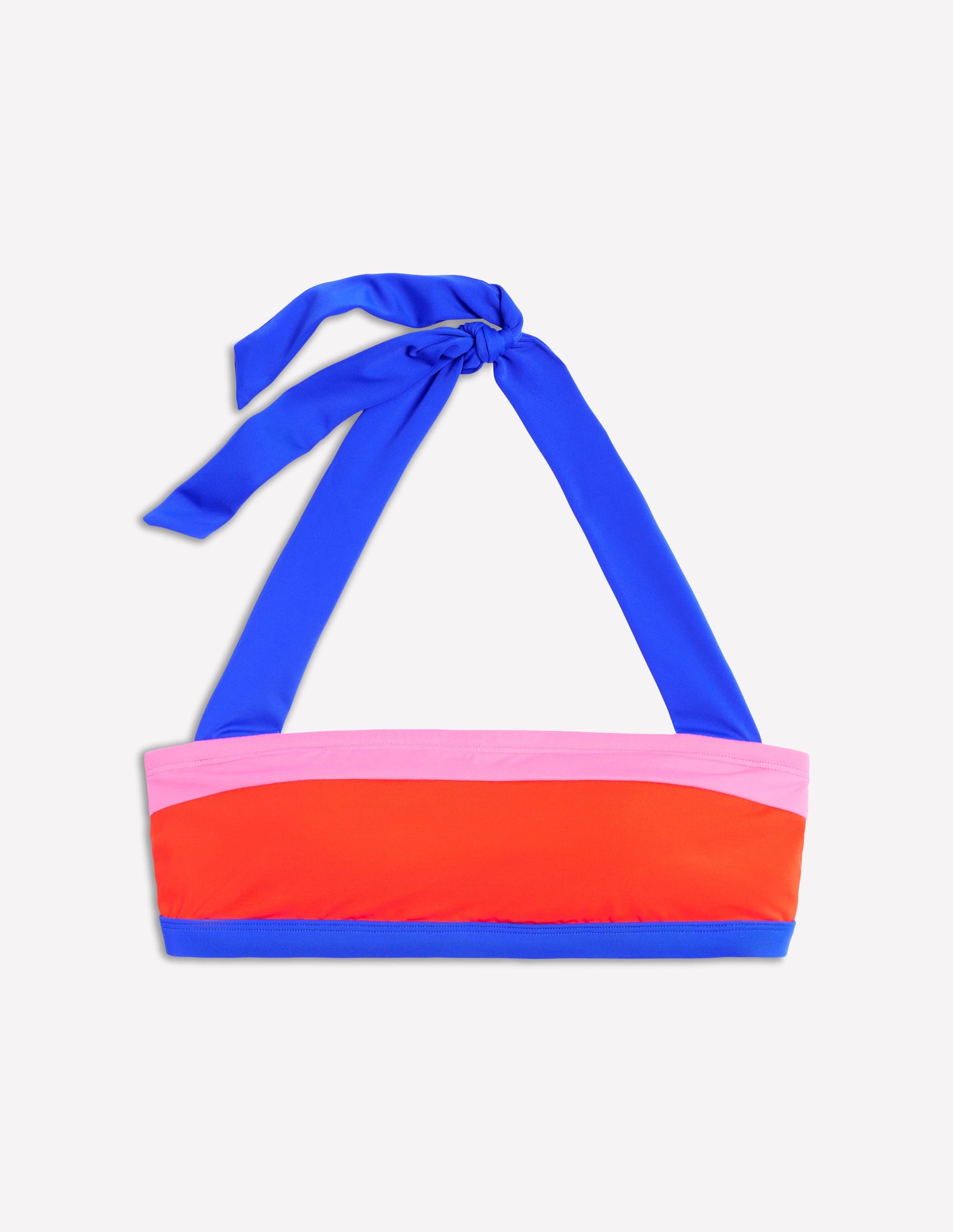 Haut de bikini Santorini-Colourblock rouge feu - Image 5