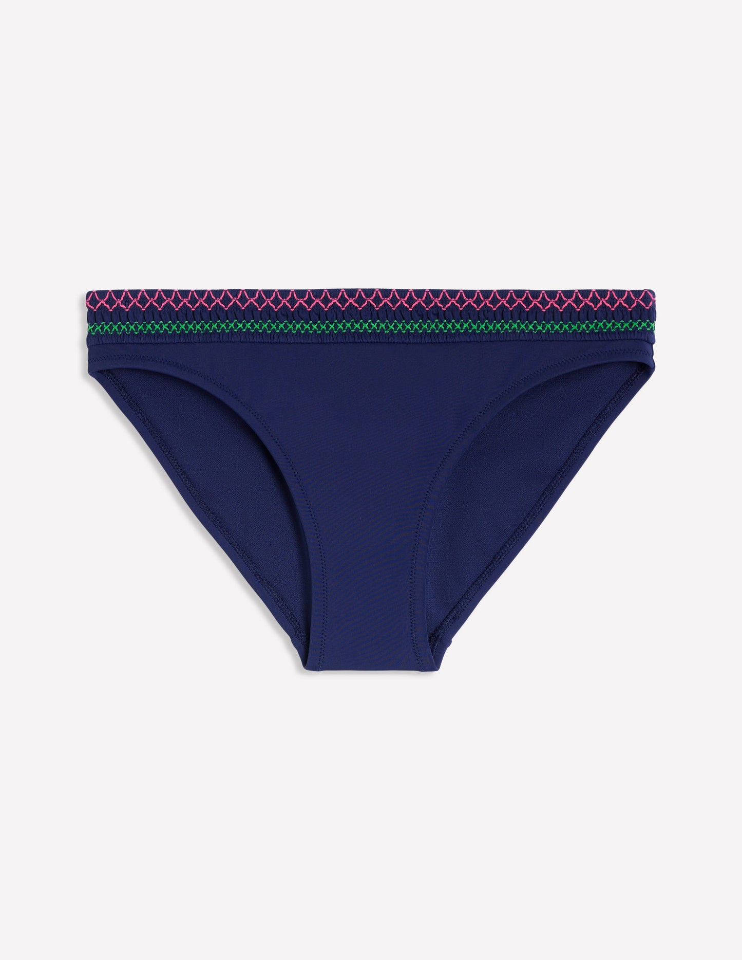 Skyros Gesmokte Bikinihose-Aqua Marine Marl