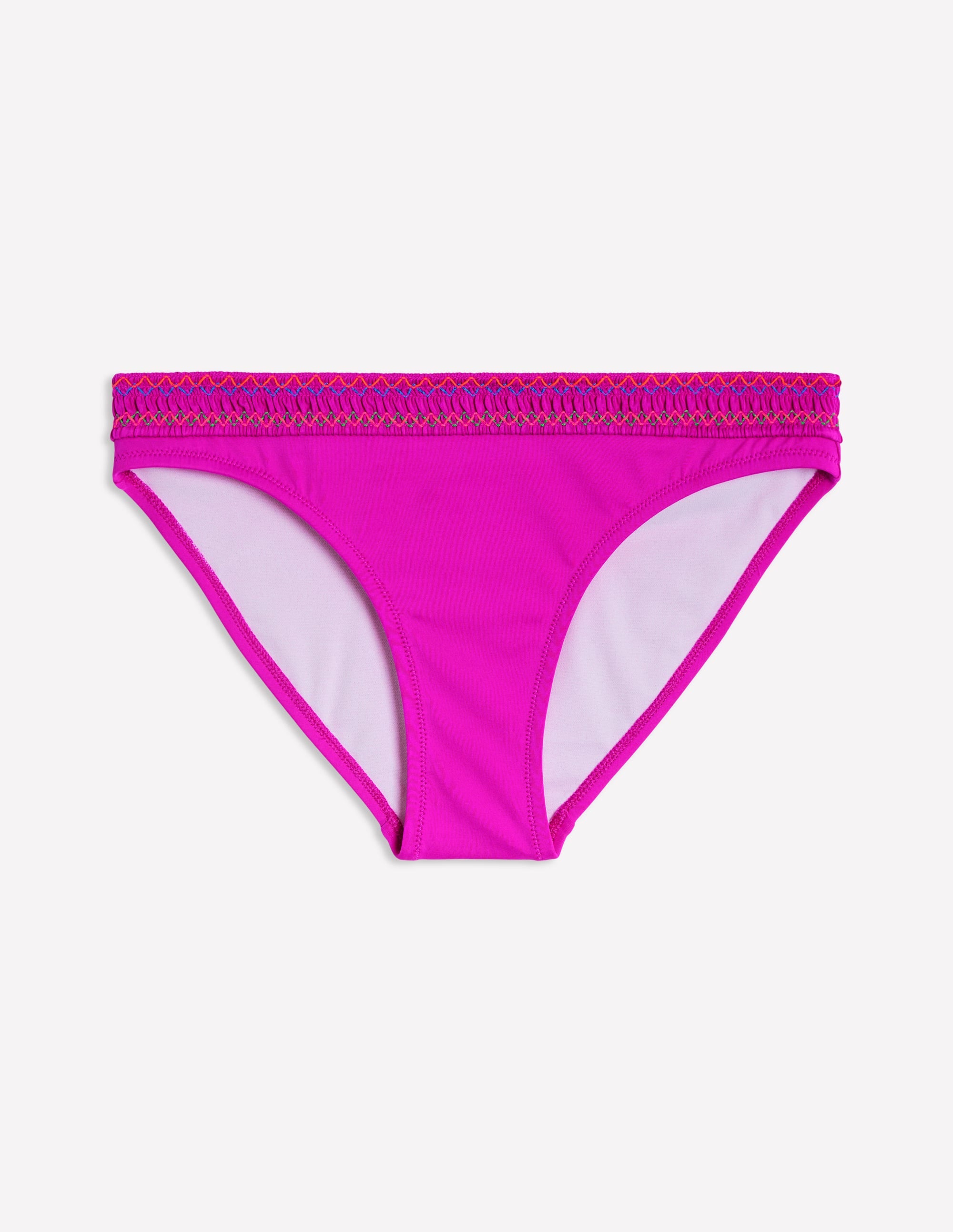 Milos Gesmokte Bikinihose-Very Fuchsia - Image 5