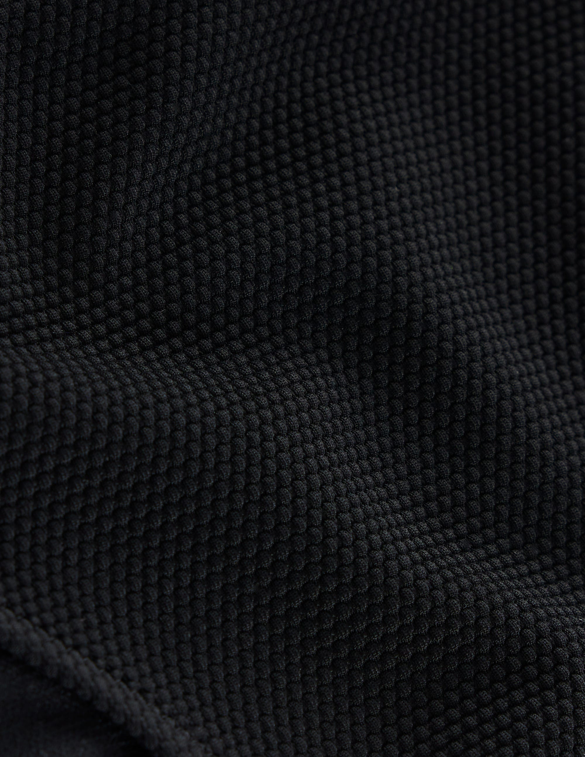 Strukturierte Bikinihose-Schwarz - Image 7